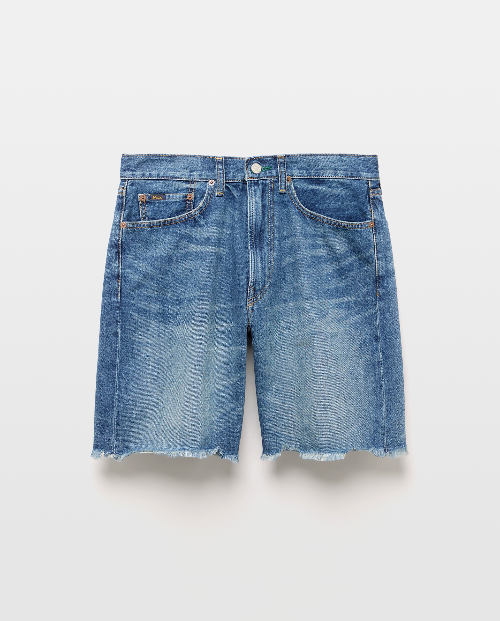 Imagem 0 de Calções de Ganga com Cinco Bolsos