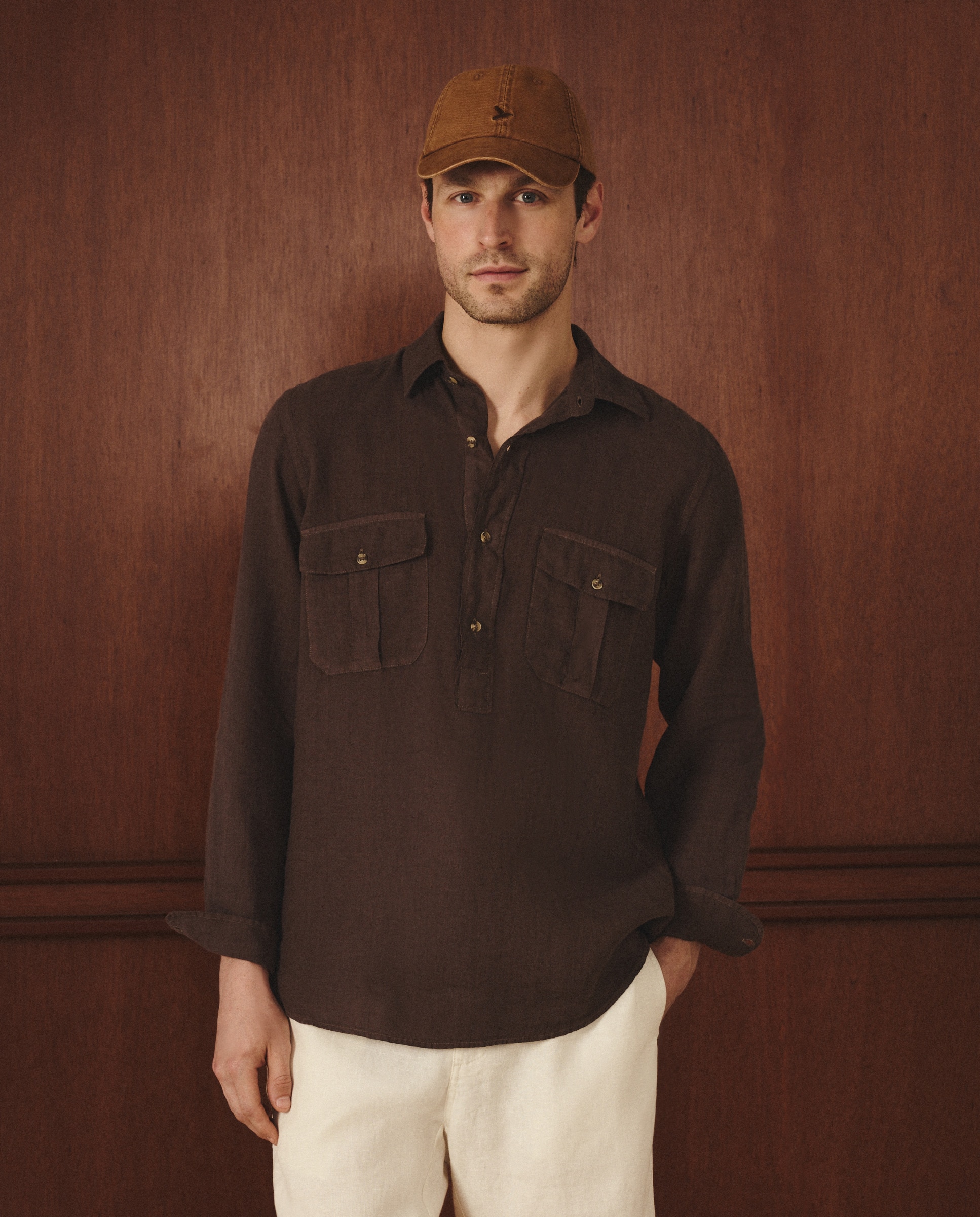 Imagem 0 de Camisa Classic Fit de Linho