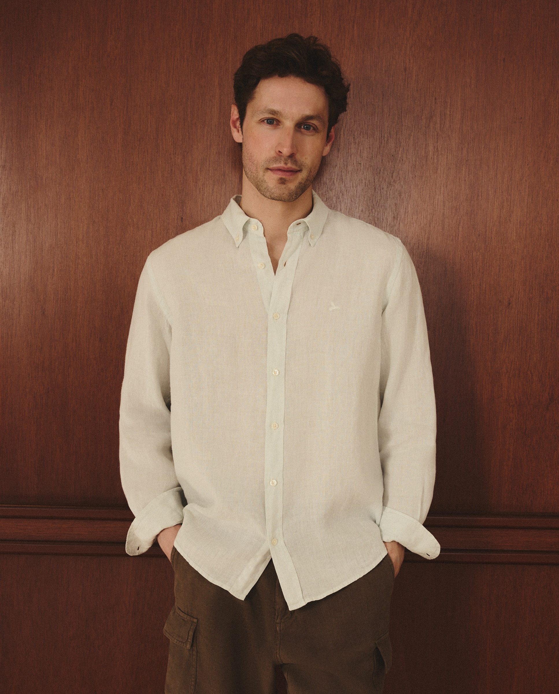 Imagem 0 de Camisa Classic Fit de Linho