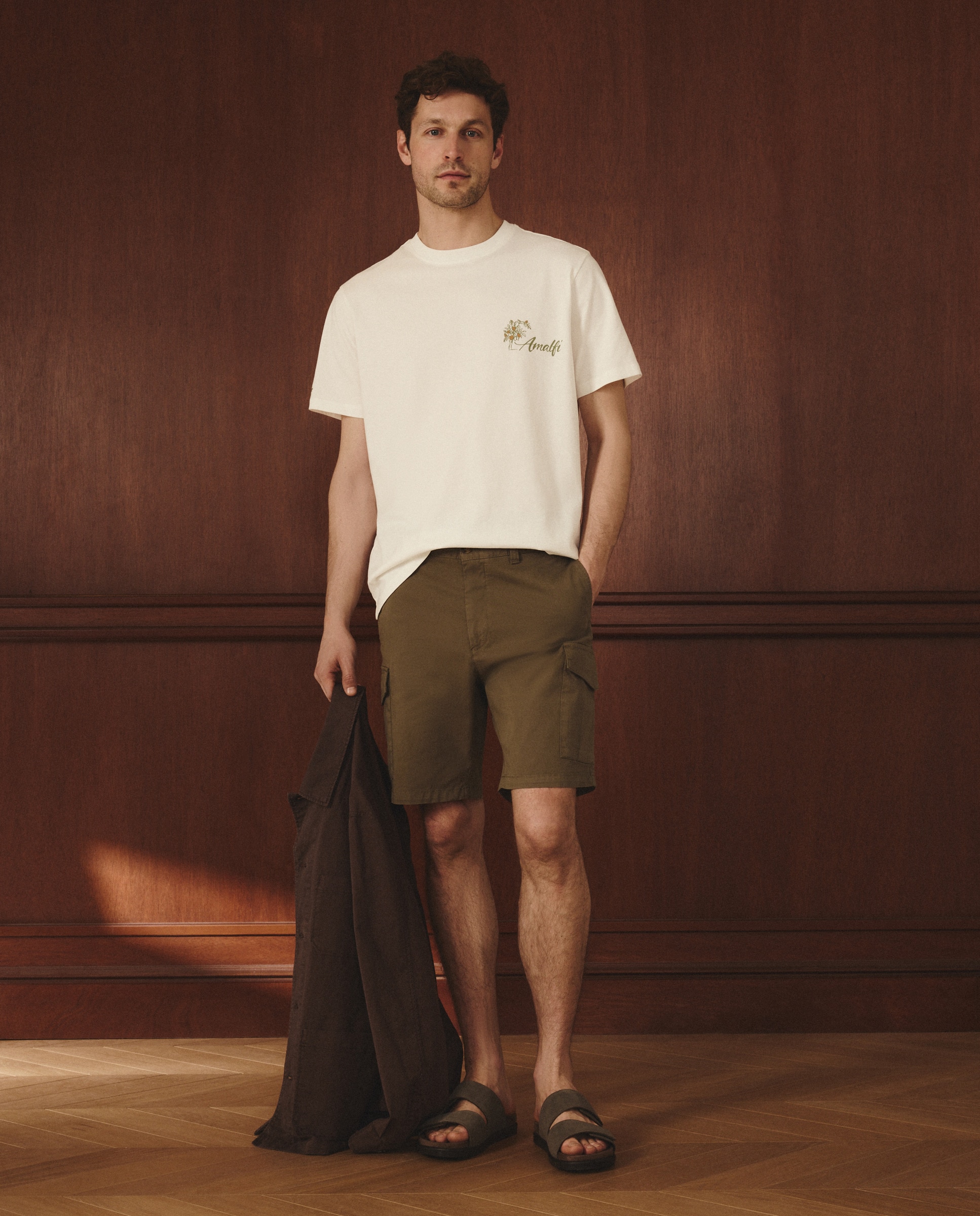 T-shirt com Estampado Branco-2