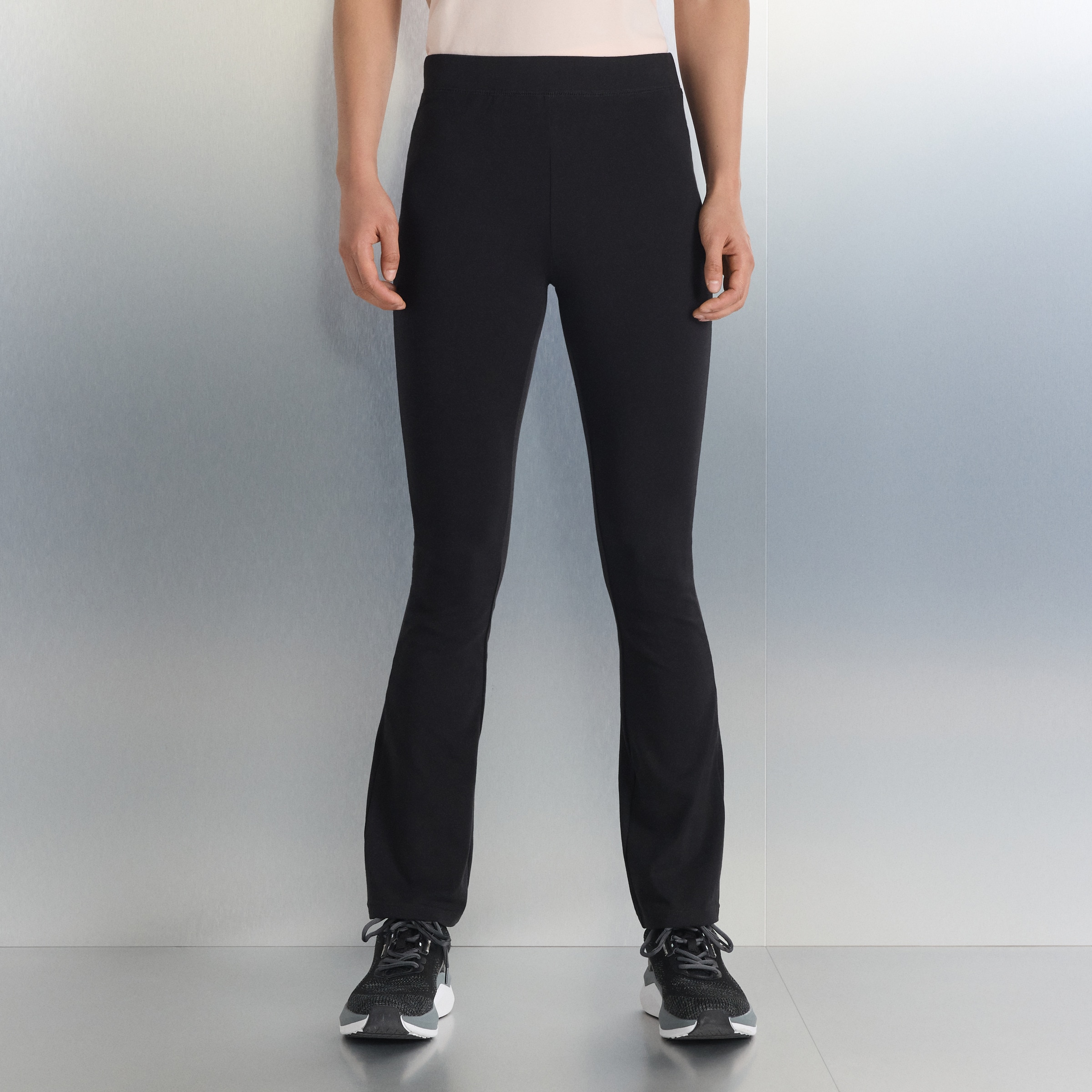 Leggings Regular Sportcasual de Mulher Preto-2