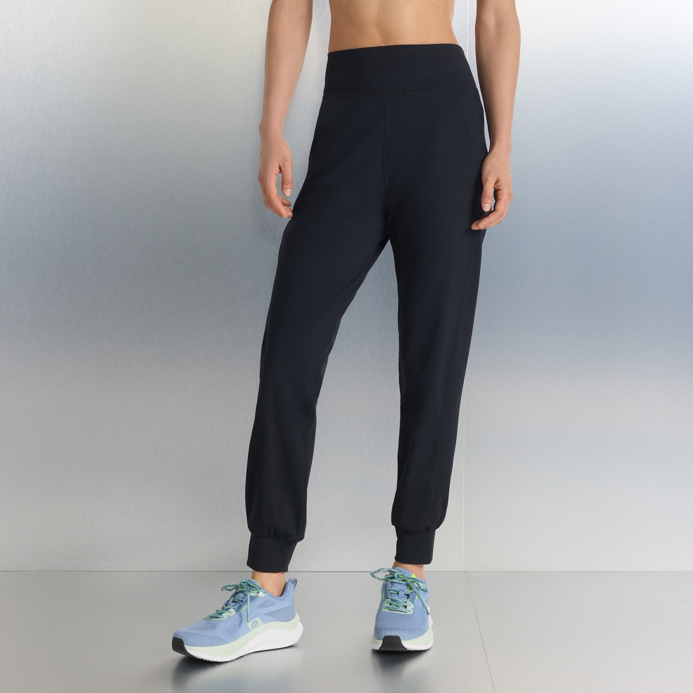 Calças de Training de Mulher Preto-2