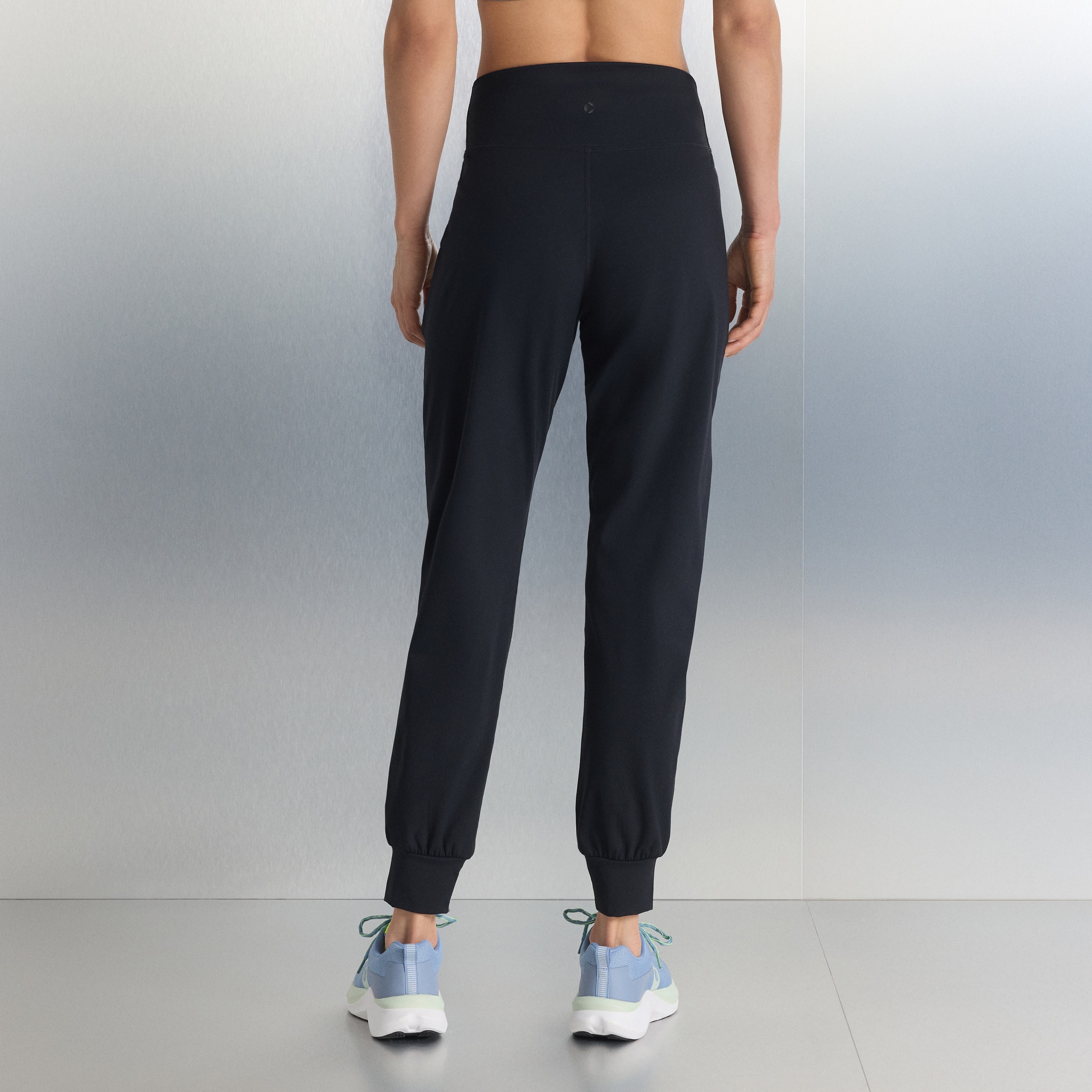 Calças de Training de Mulher Preto-3