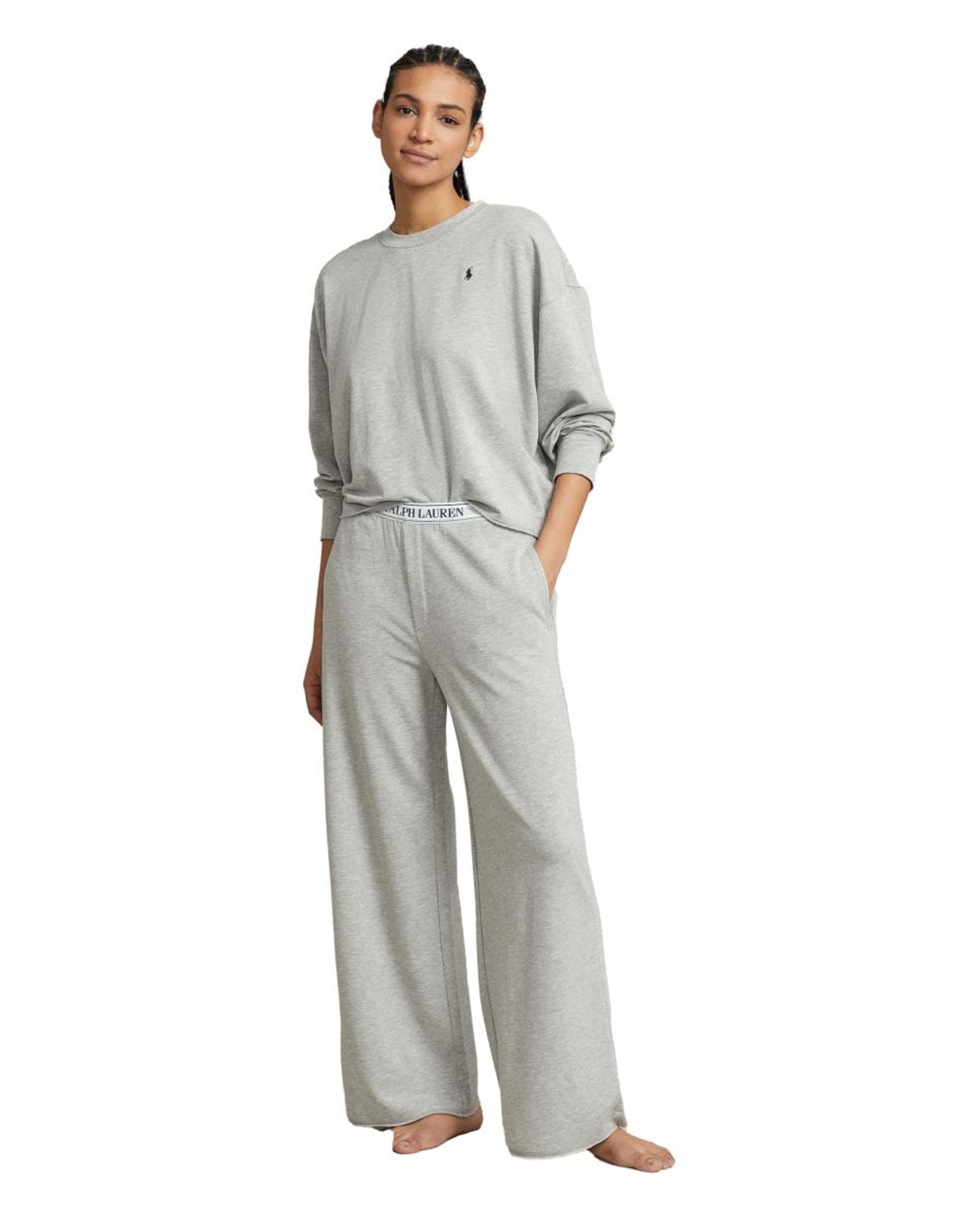 Imagem 0 de Pijama de Manga Comprida - Cinzento