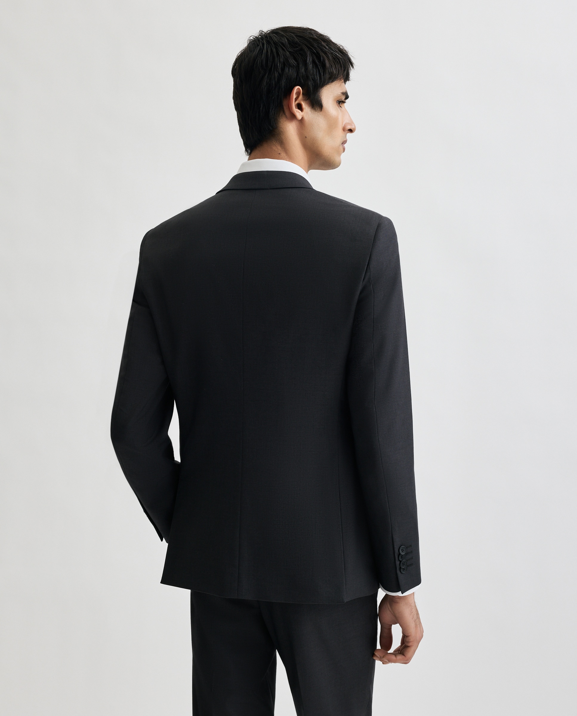 Chaqueta de traje para hombre lisa - Easy Wear - 830 Antracita 830 Antracita-2