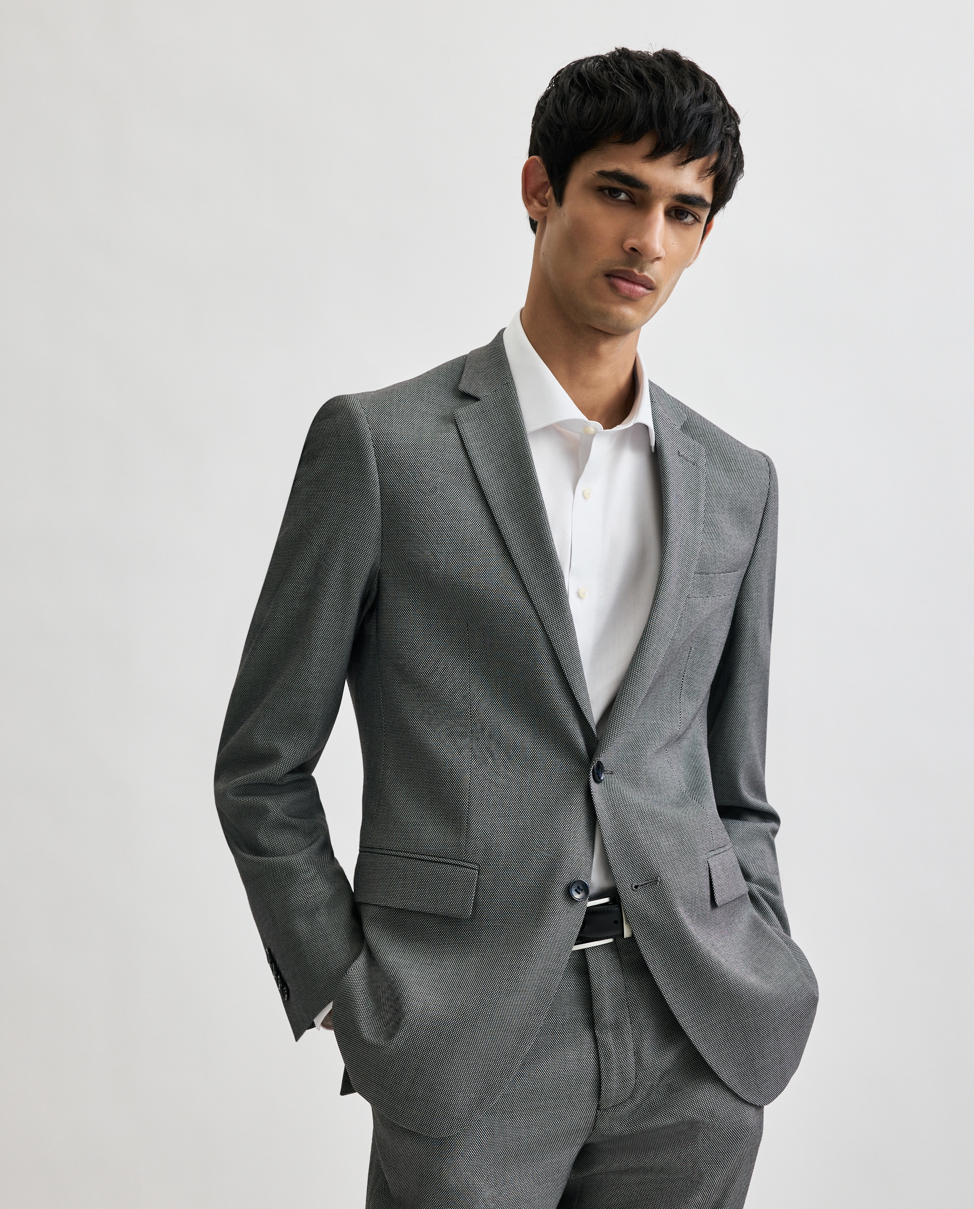 Imagen 0 de Chaqueta para hombre estructura Gris