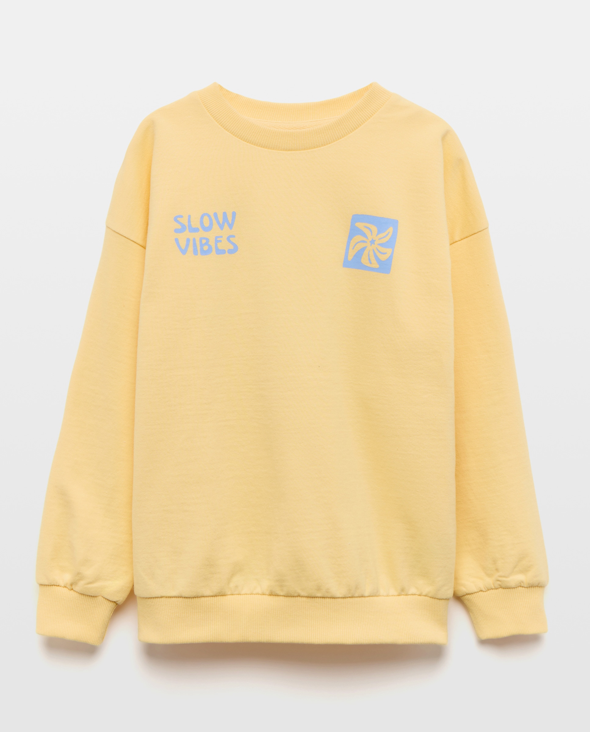 Imagen 0 de Sudadera de niño cuello caja estampada