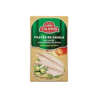 Filete de Cavala em Aroma Fumado lata 90 g - Ramirez
