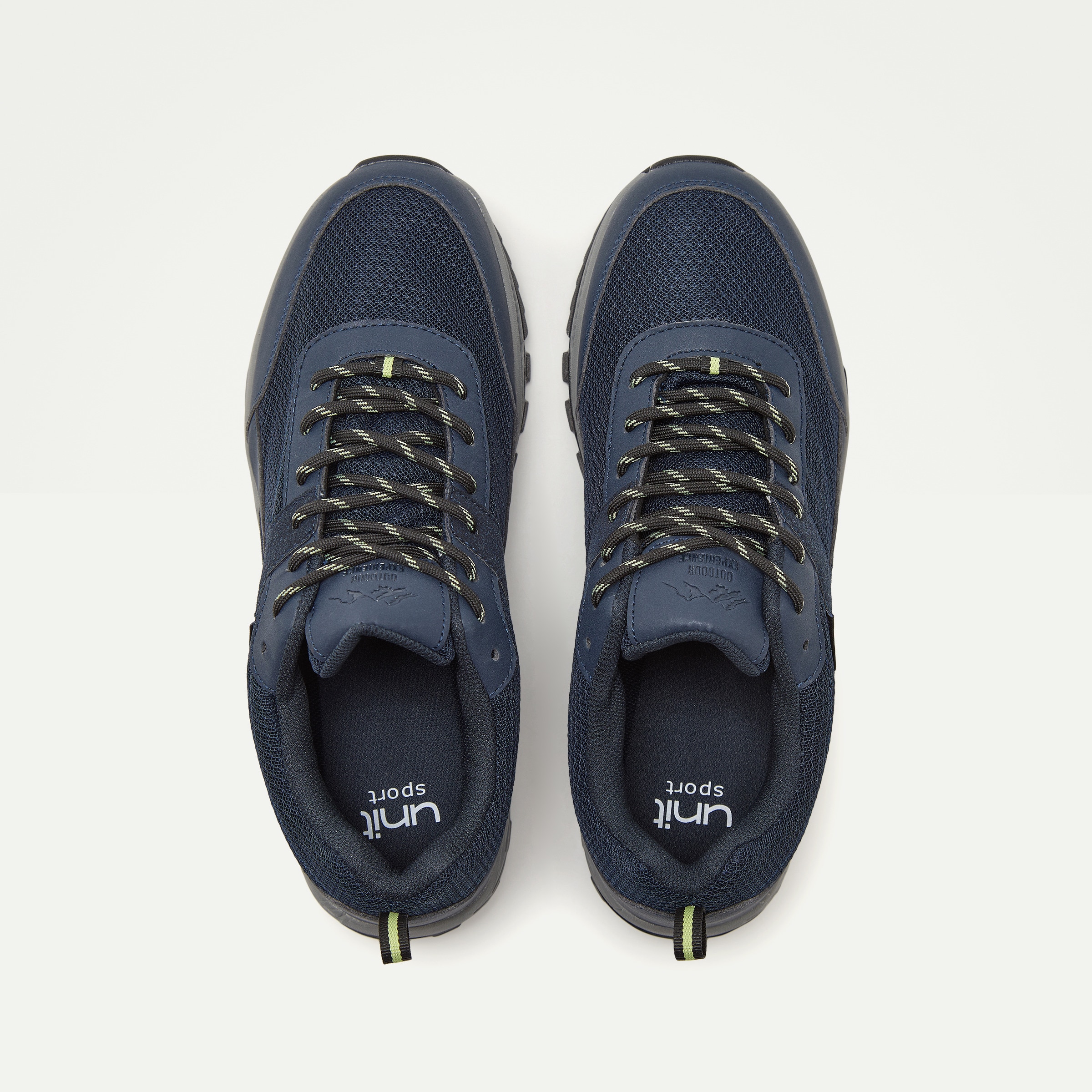 Zapatilla de senderismo de hombre con membrana waterproof Azul-4