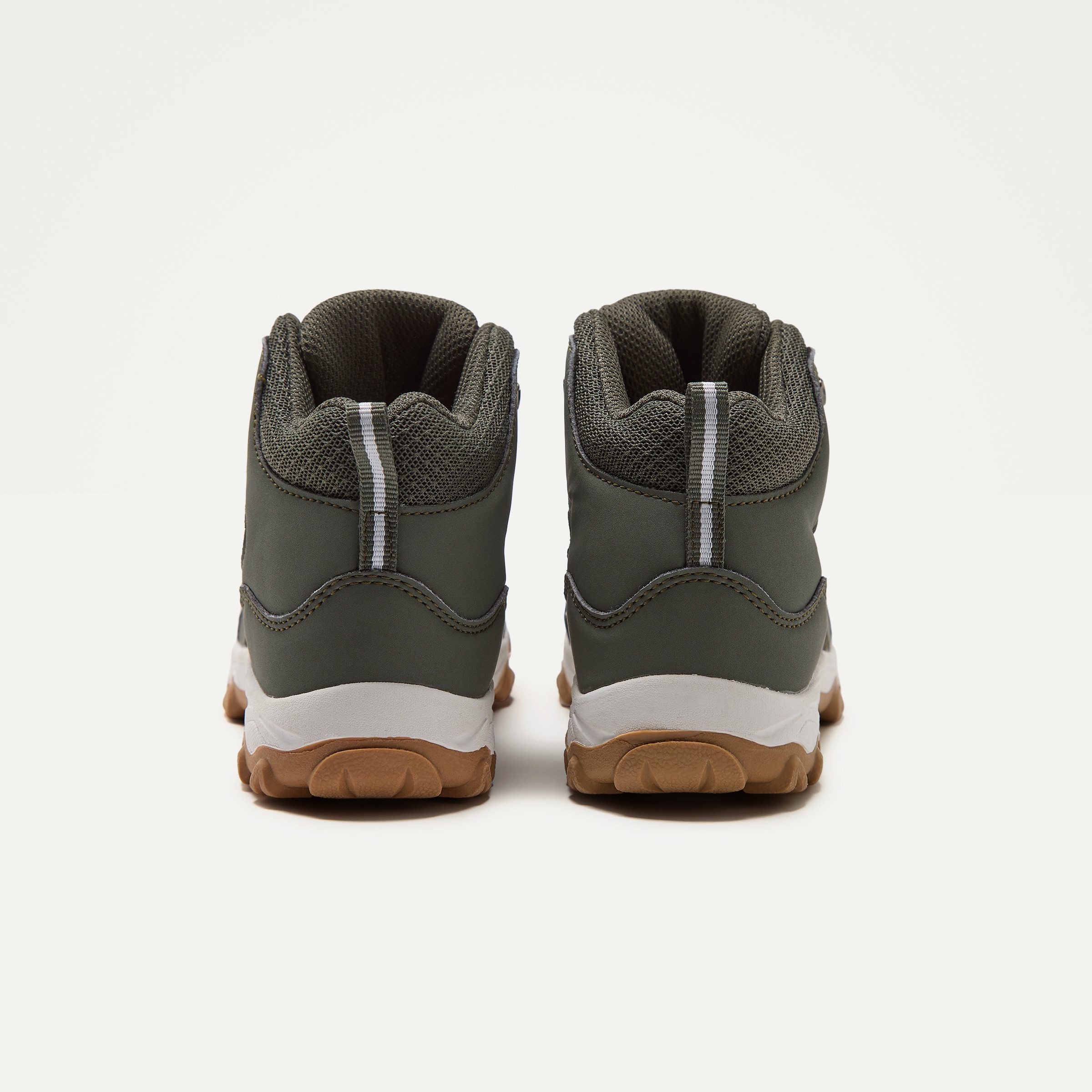Bota de senderismo infantil con membrana waterproof Kaki-5