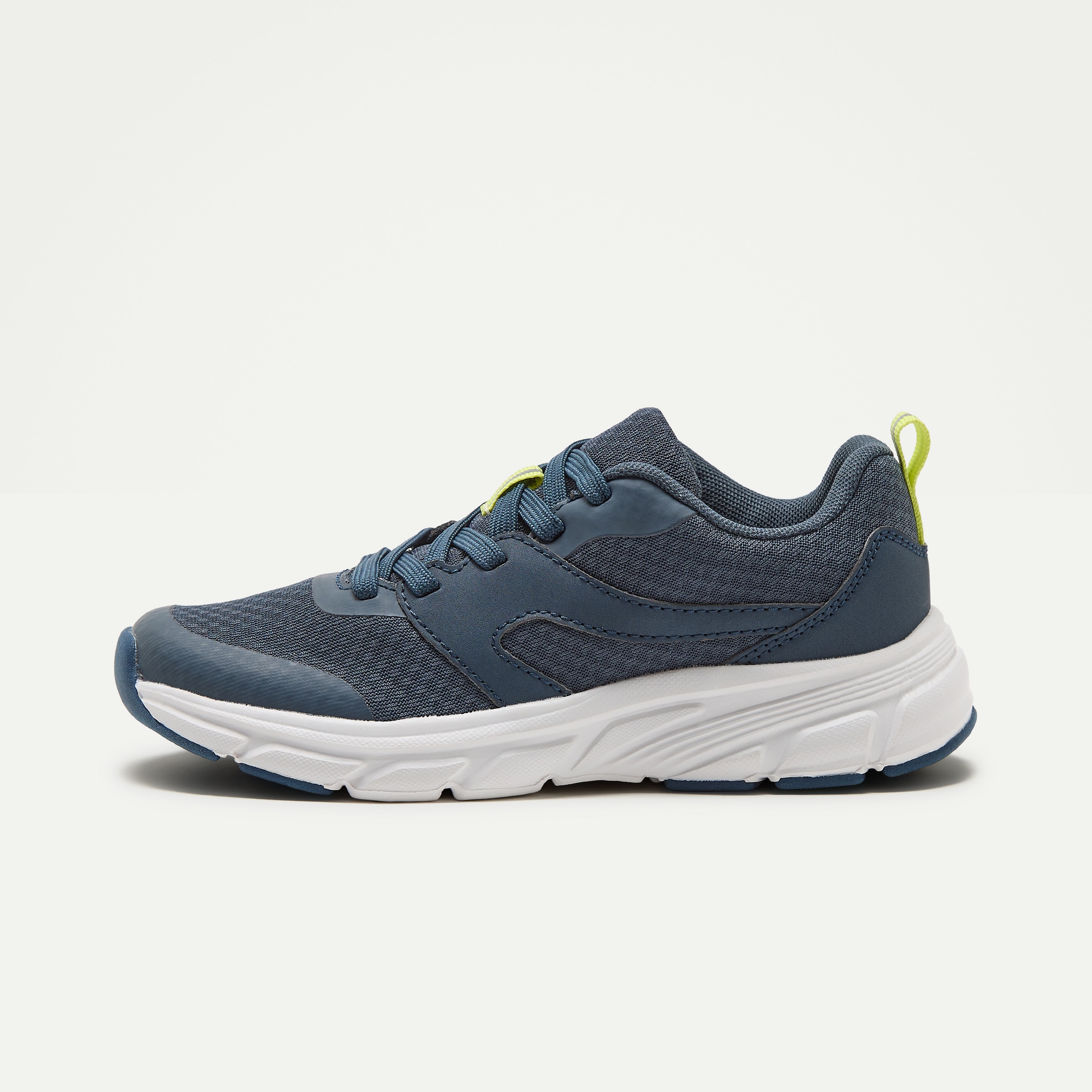 Zapatilla deportiva con cordones de niño Kaki-3