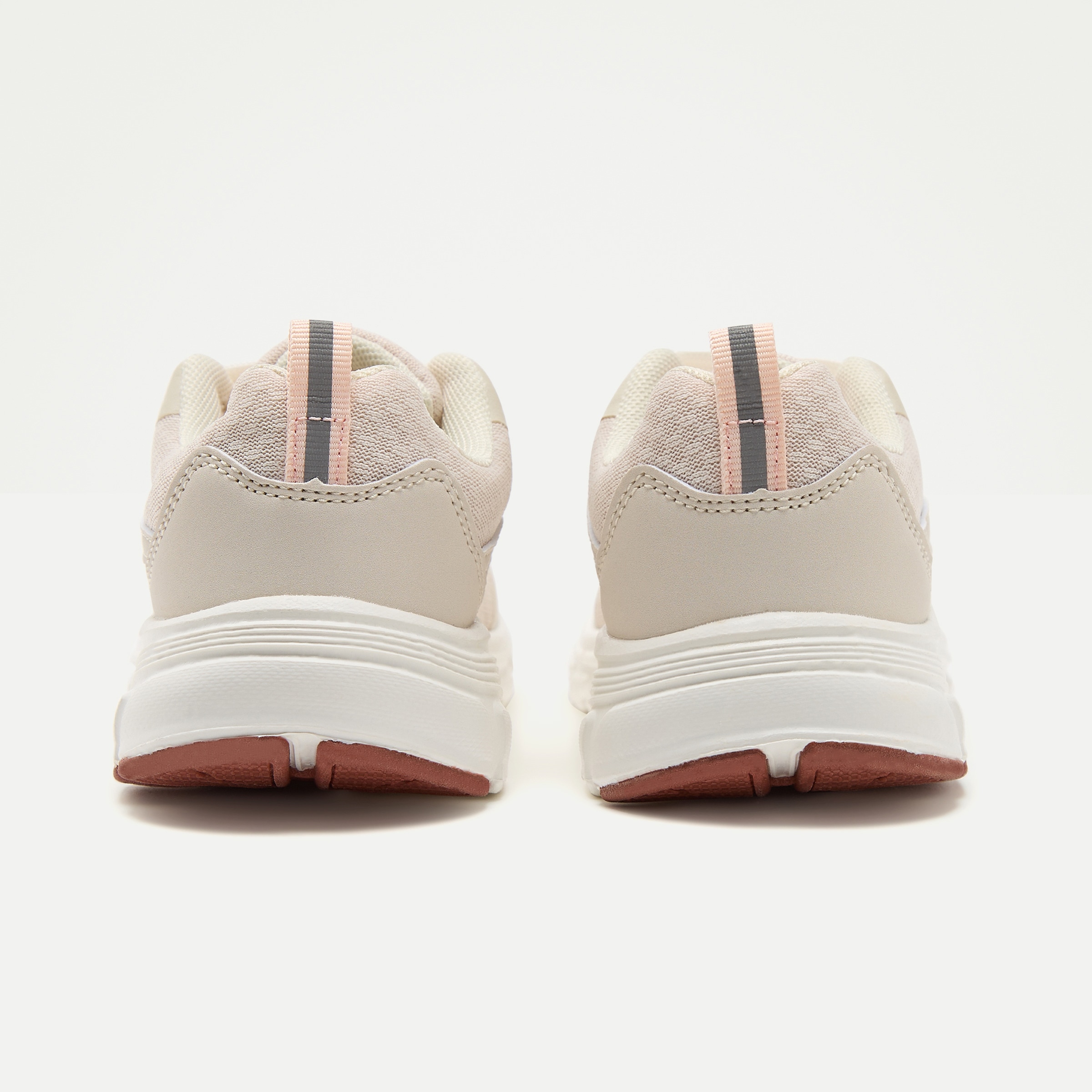Zapatilla deportiva con cordones de niña Crudo-5