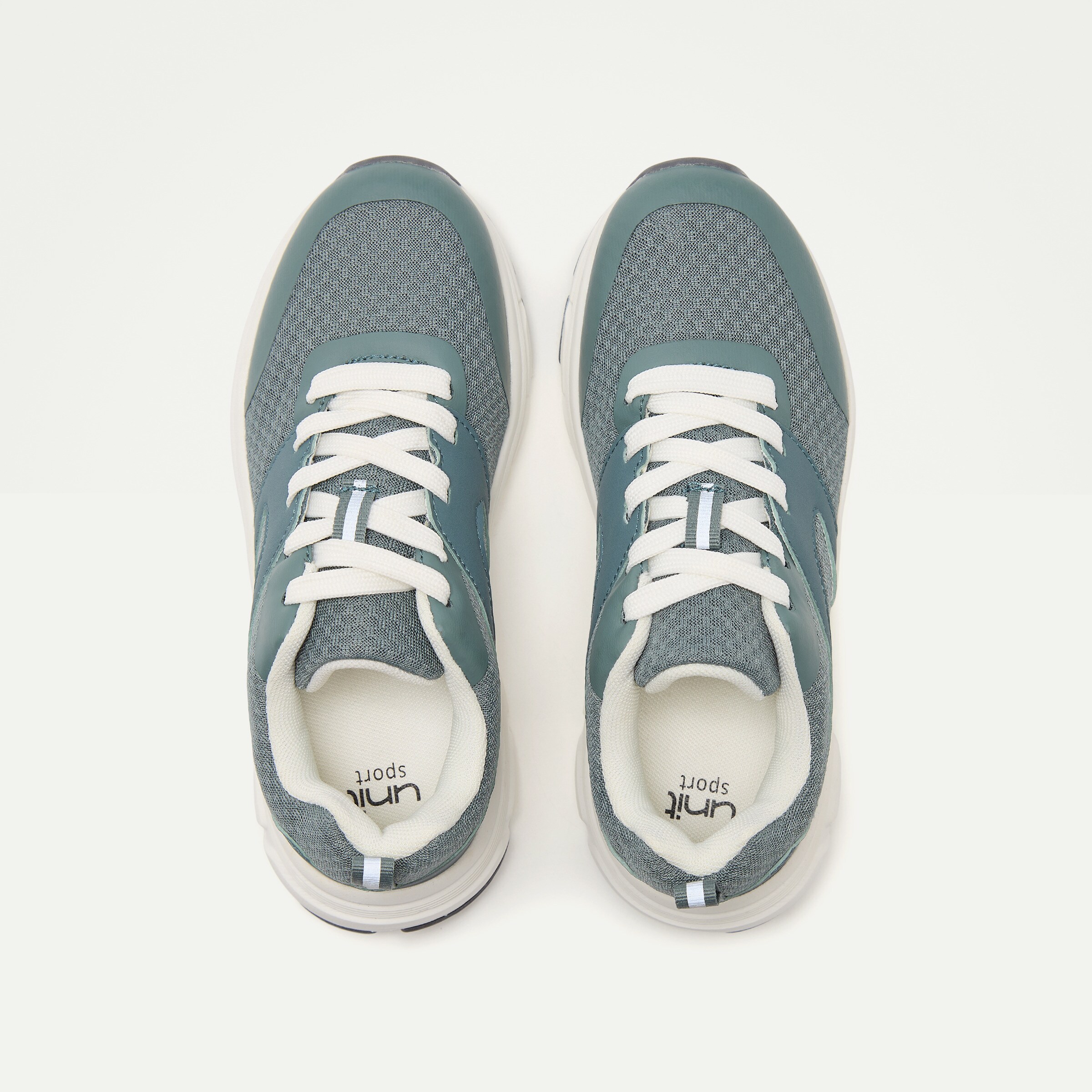 Zapatilla deportiva con cordones de niña Verde claro-4