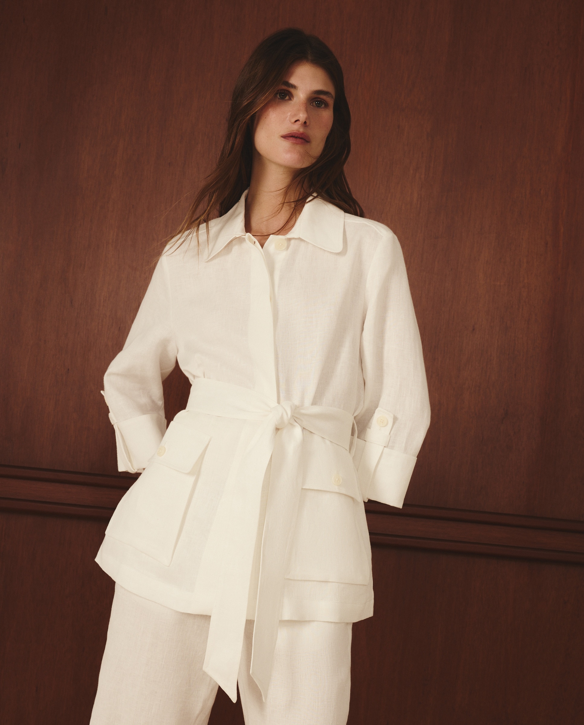 Imagem 0 de Casaco de Linho Vigoré