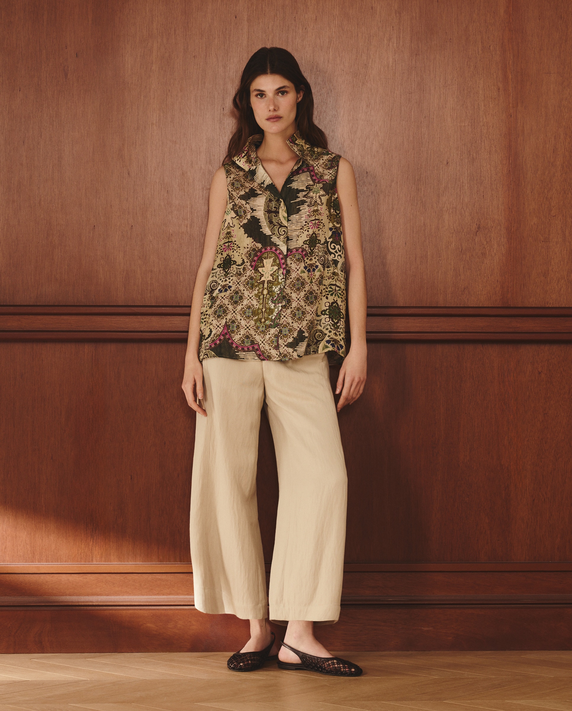 Imagem 0 de Calças cropped