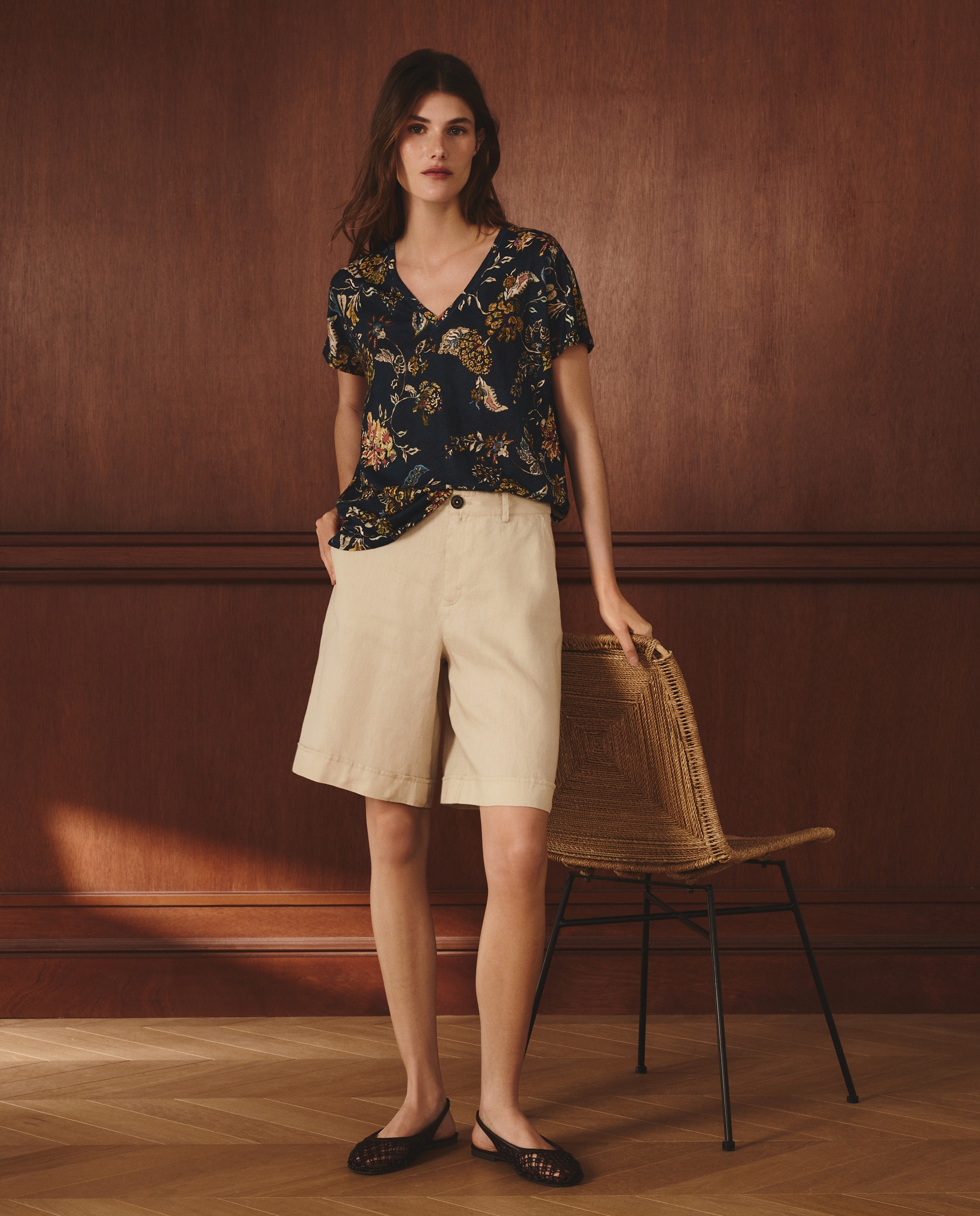 Imagem 0 de Bermudas de Linho