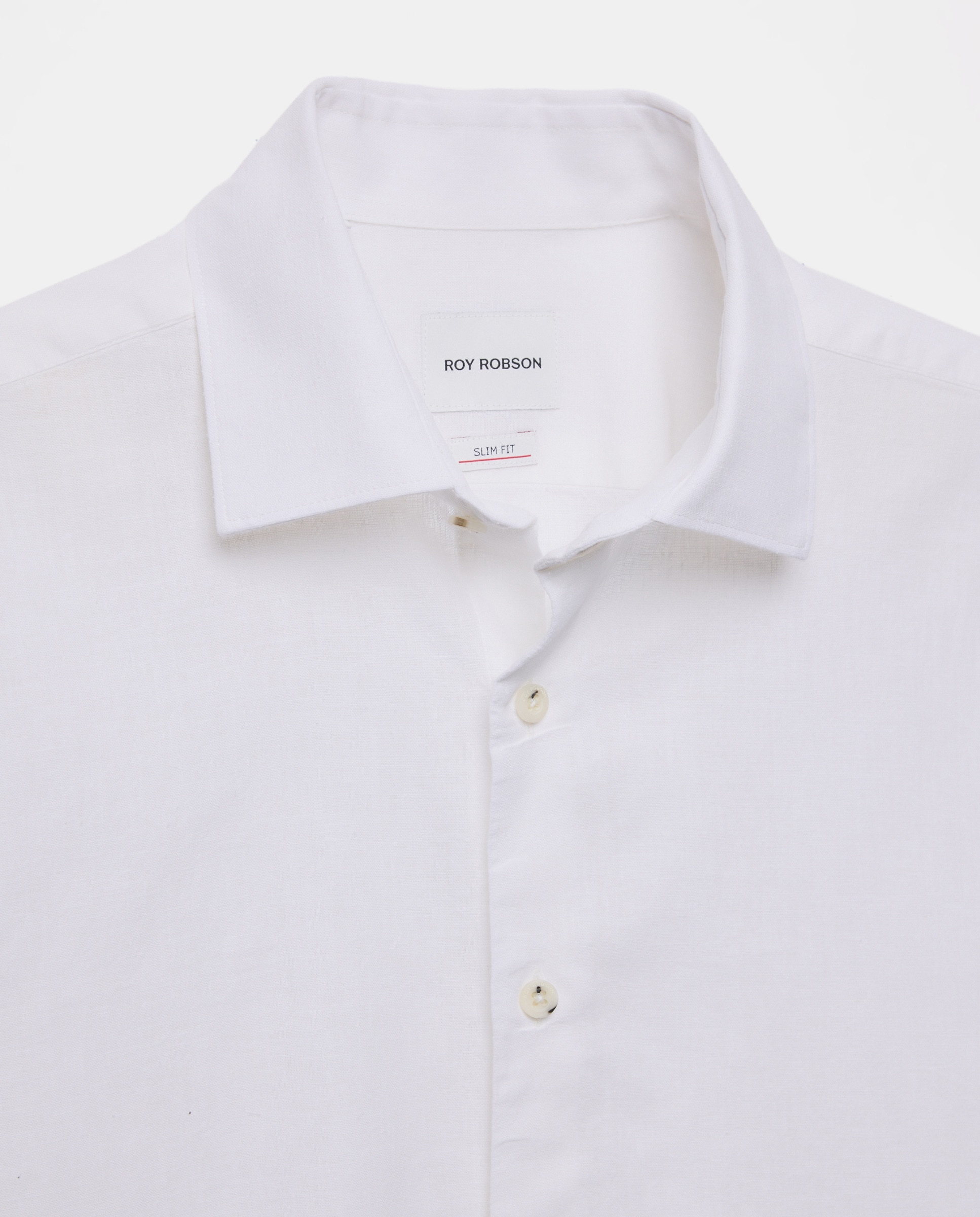 Camisa Casual Branco-5
