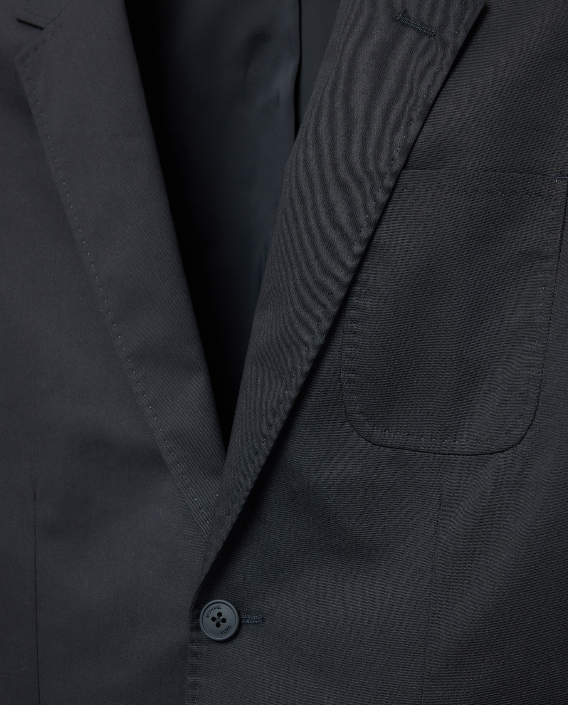 Blazer em Tecido Técnico Preto-2