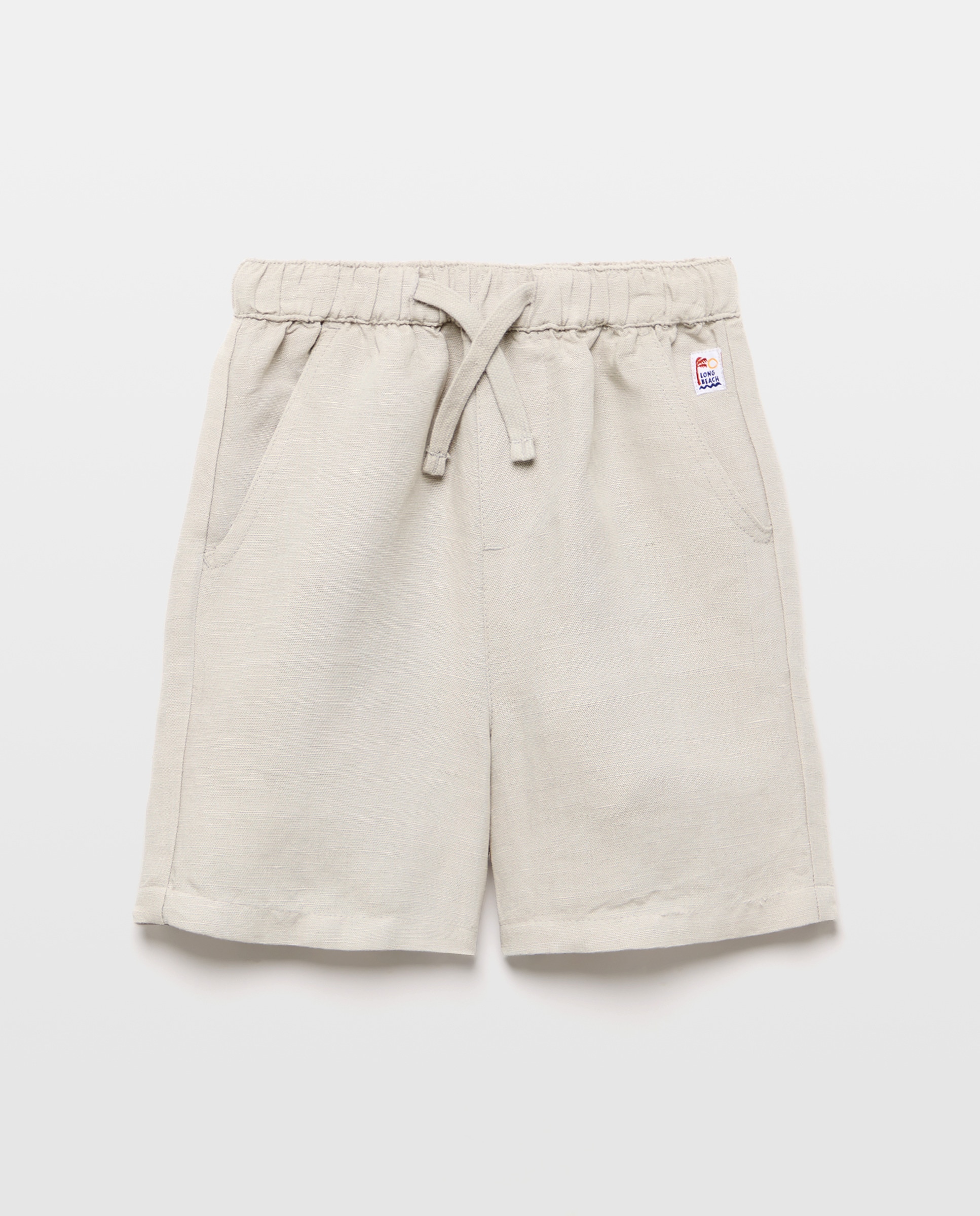 Bermudas de Linho Verde-4