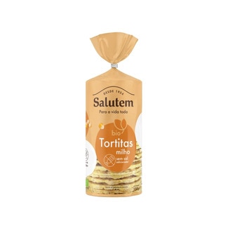 Tortitas de Milho sem Sal Bio embalagem 130 g - Salutem