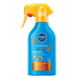 Protector Solar & Bronze  SP50 embalagem 250 ml - Nivea Sun