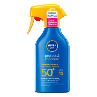 Protector Solar & Moisture SP50+ embalagem 250 ml - Nivea Sun
