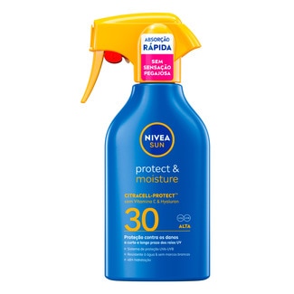 Protector Solar & Moisture  SP30 embalagem 250 ml - Nivea Sun
