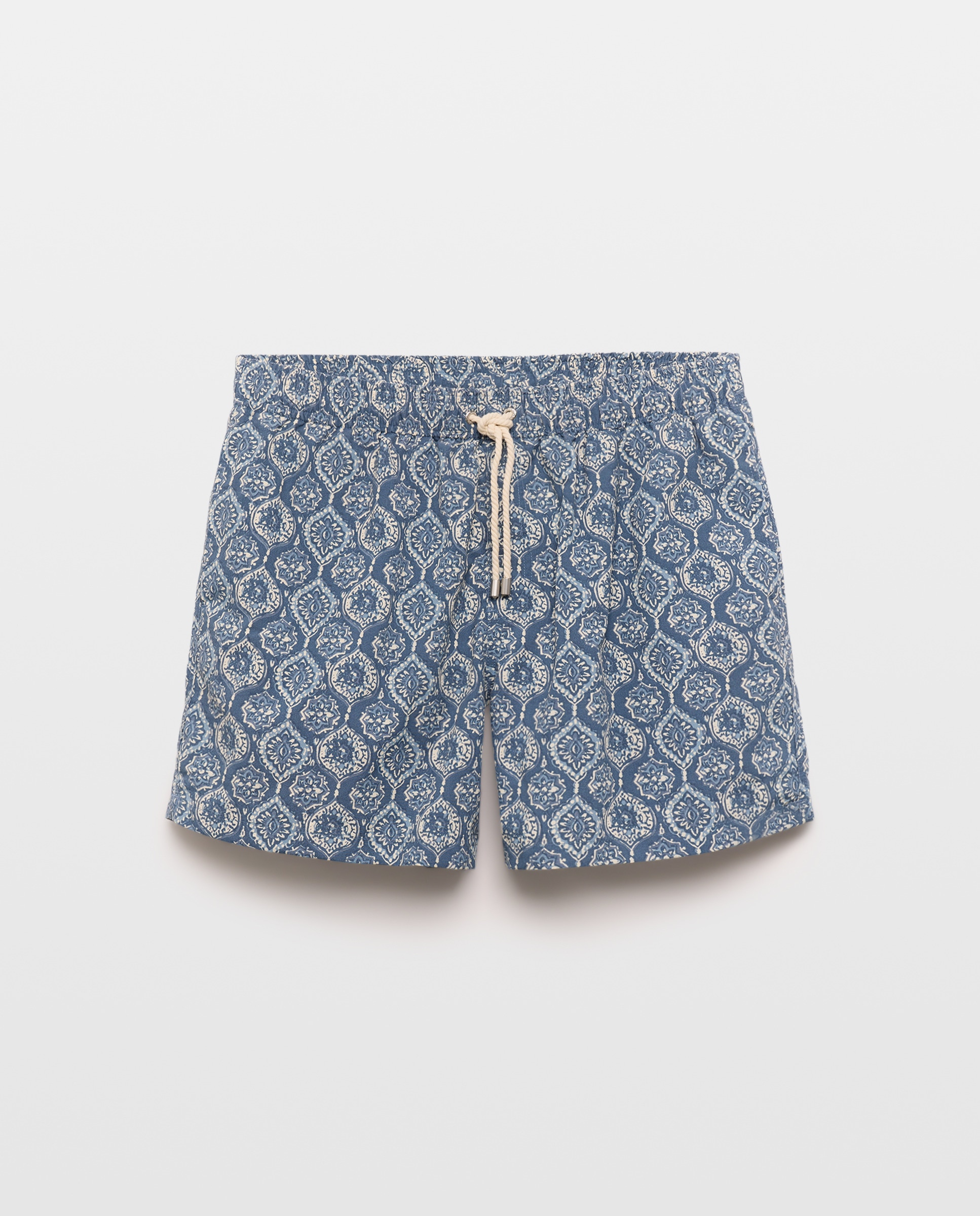 Calções de banho de homem Denim-3