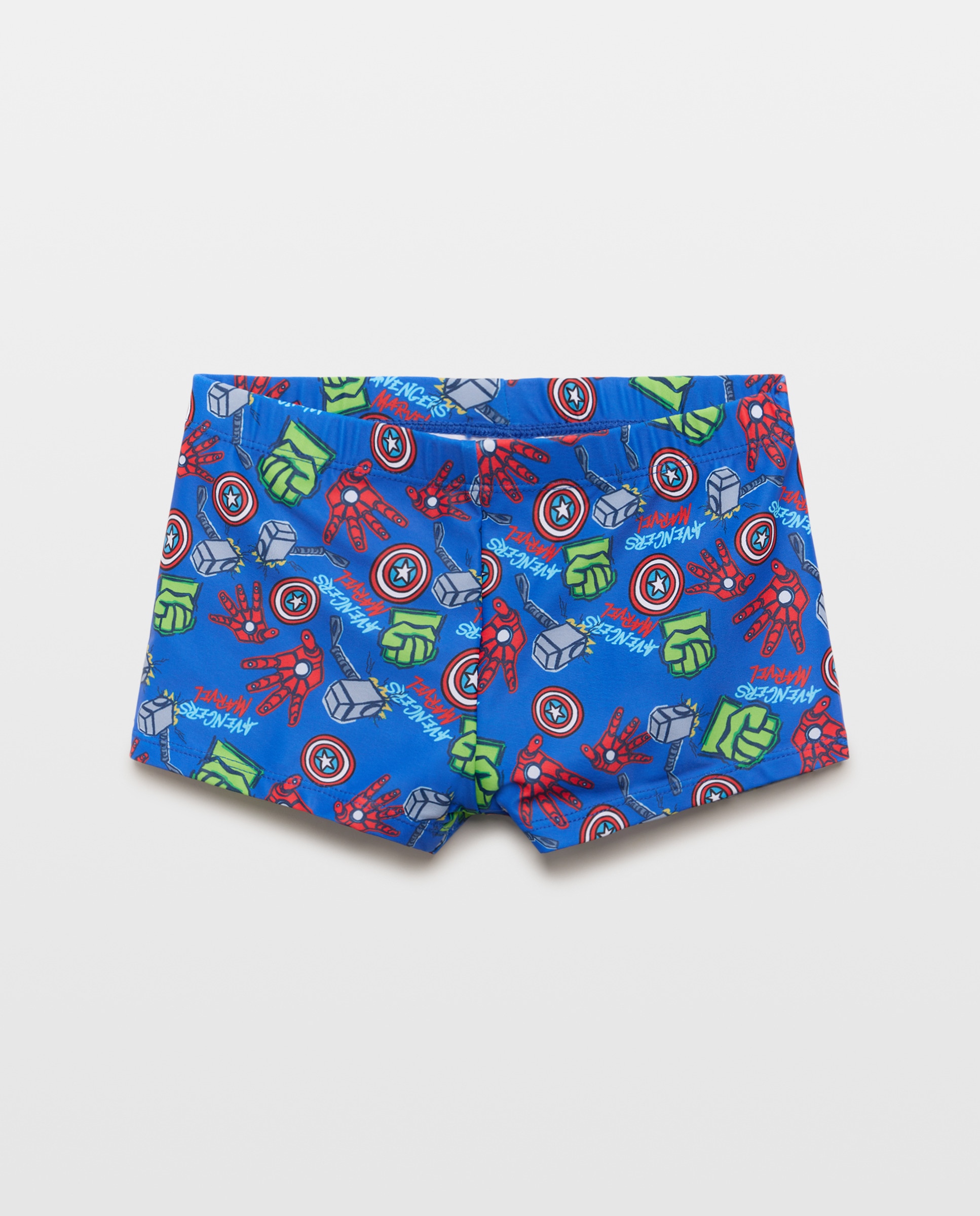 Boxers da Licença Os Vingadores Azul-marinho-4