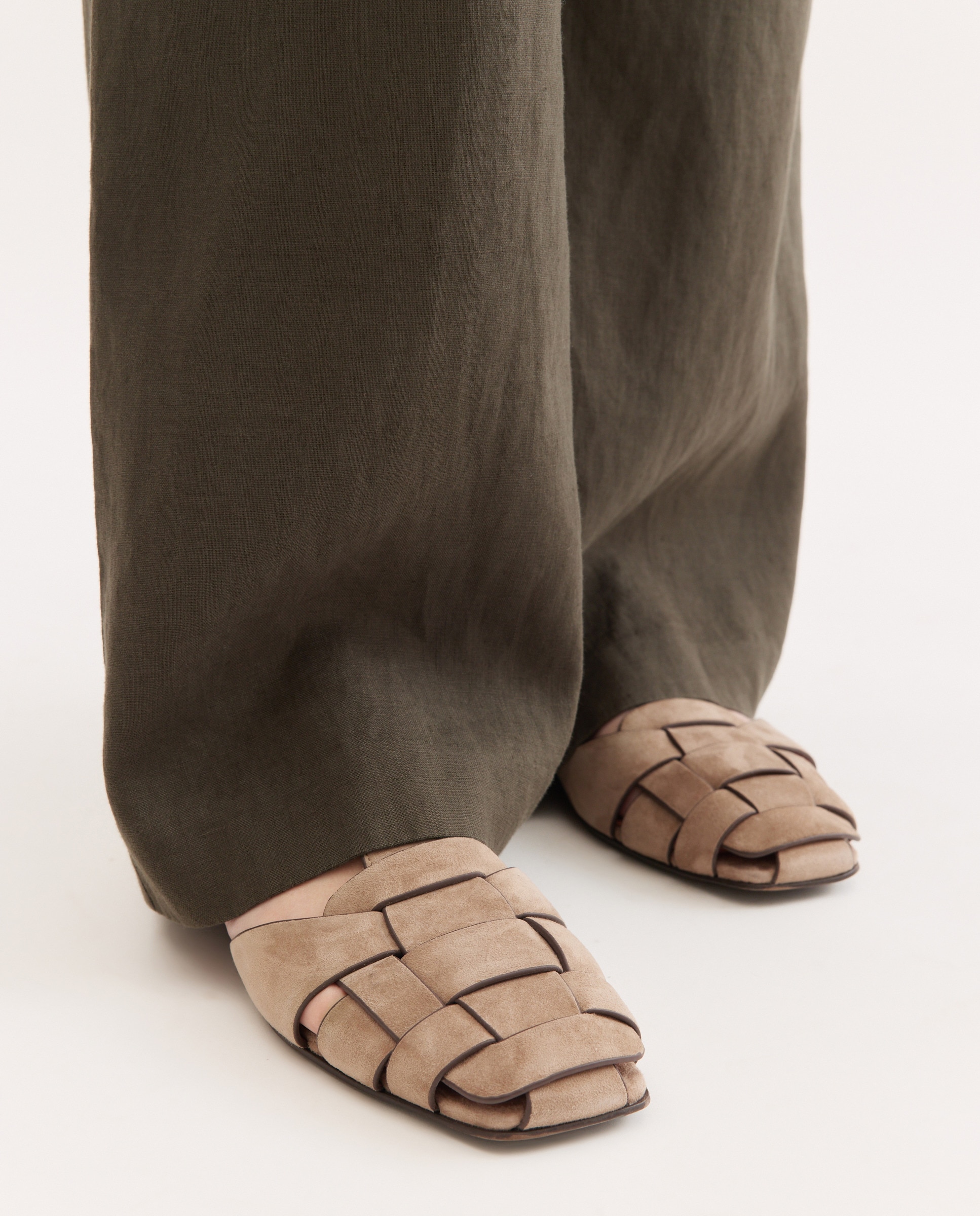 Sapatos Rasos Modern Vison Claro-6