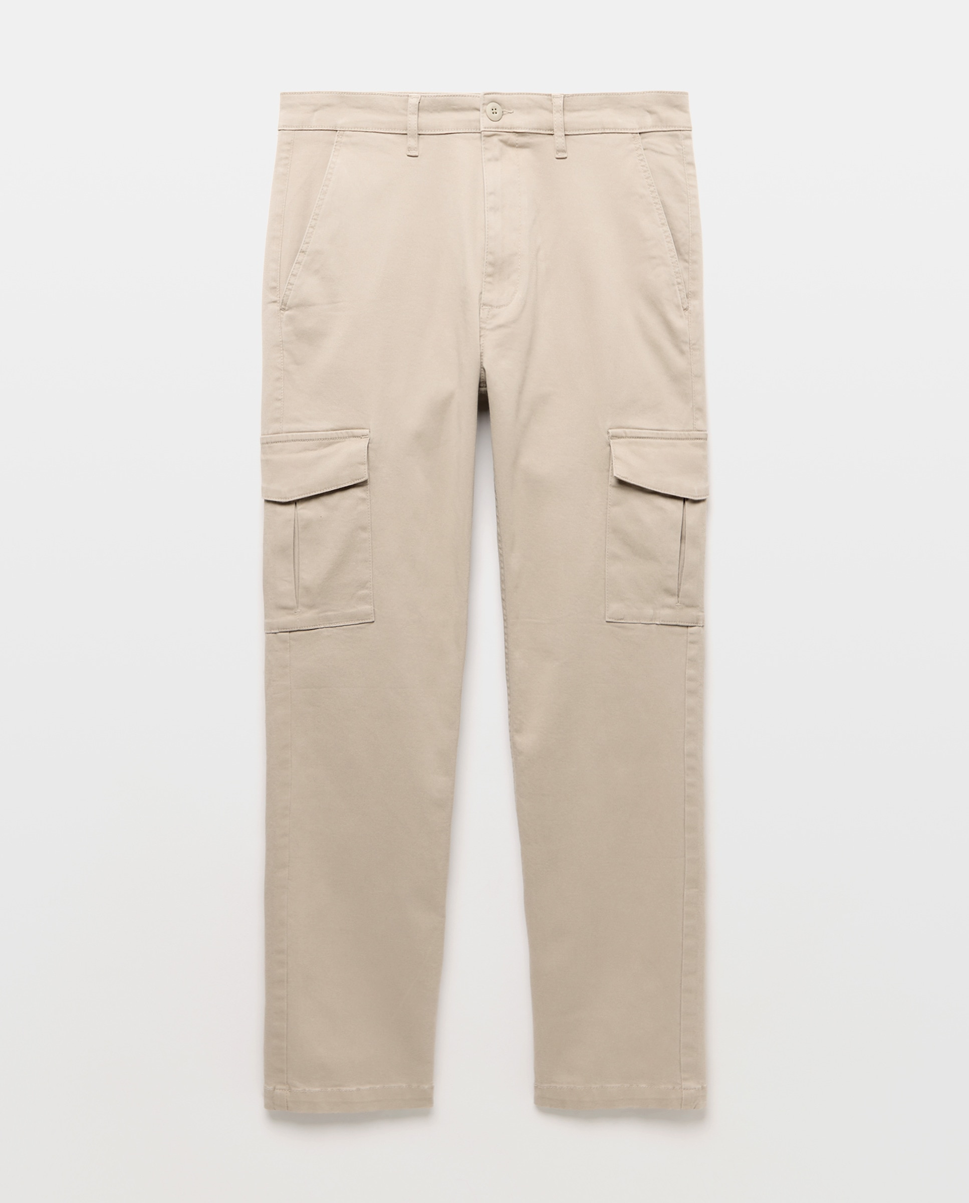 Pantalón cargo de hombre - Green Coast - Gris claro Gris claro-4