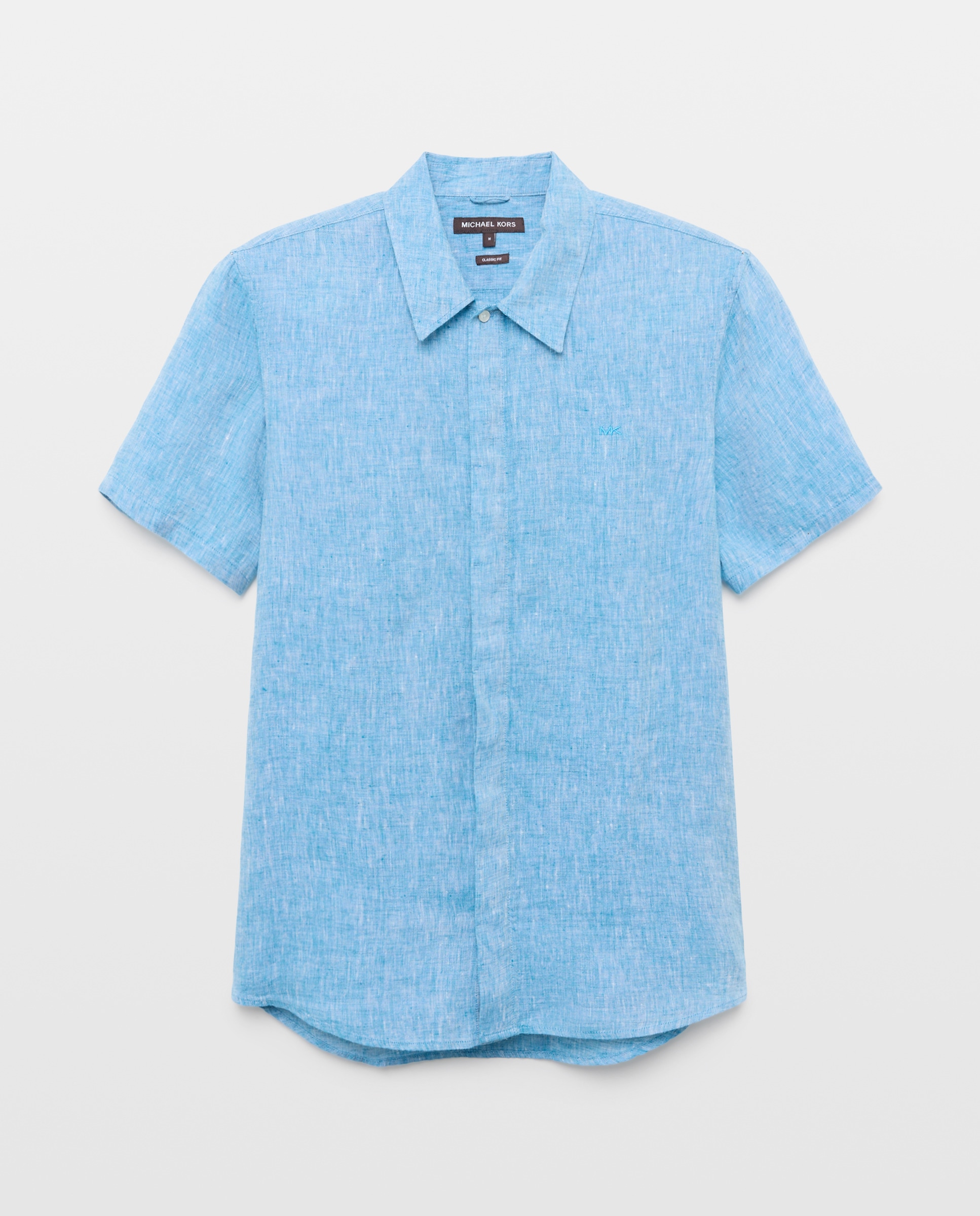 Imagem 0 de Camisa de Linho Classic Fit com Manga Curta