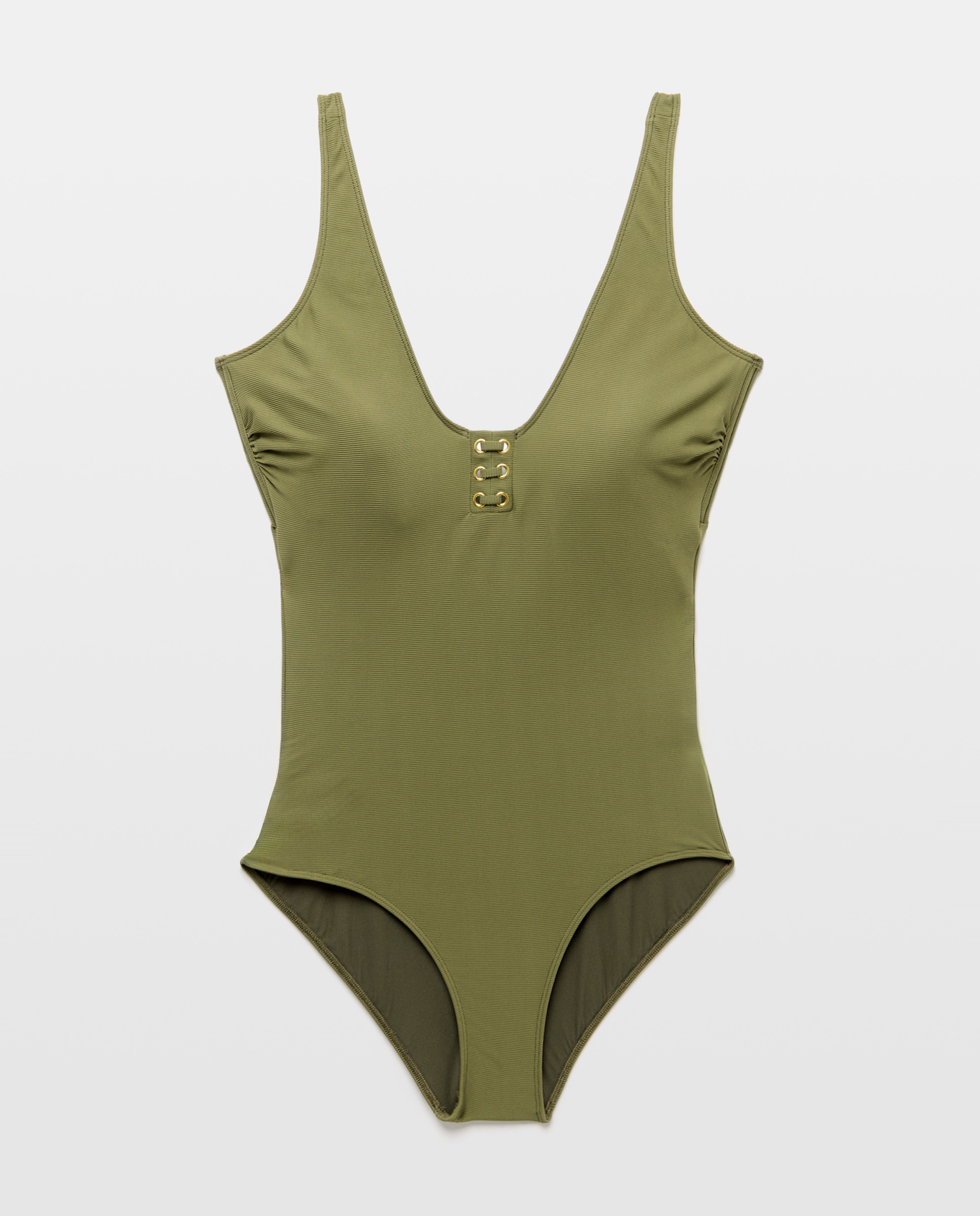 Imagem 0 de Fato de Banho com Detalhe no Decote