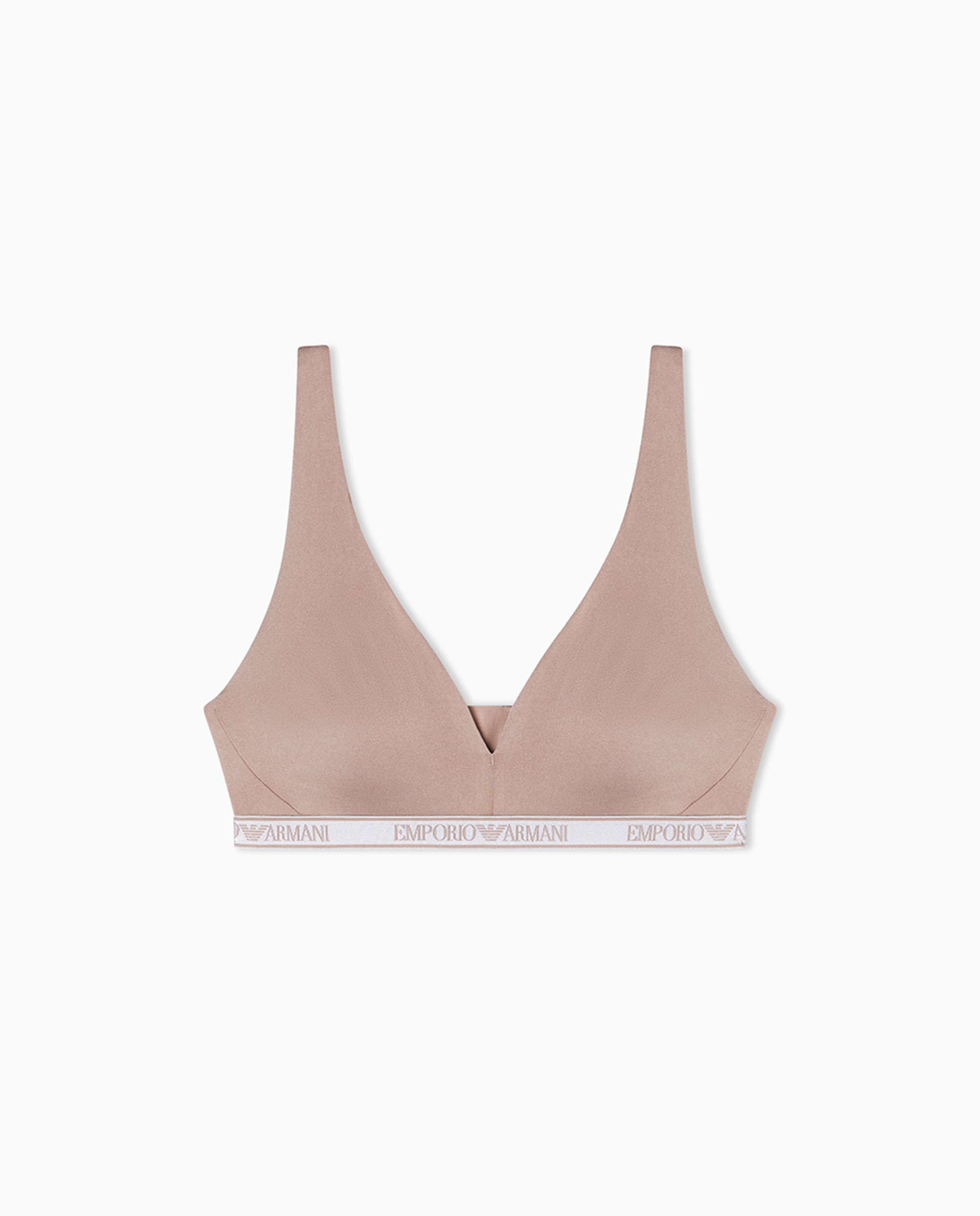 Bralette de Copa Moldada de Microfibra "Iconic Microfiber" Nude-3
