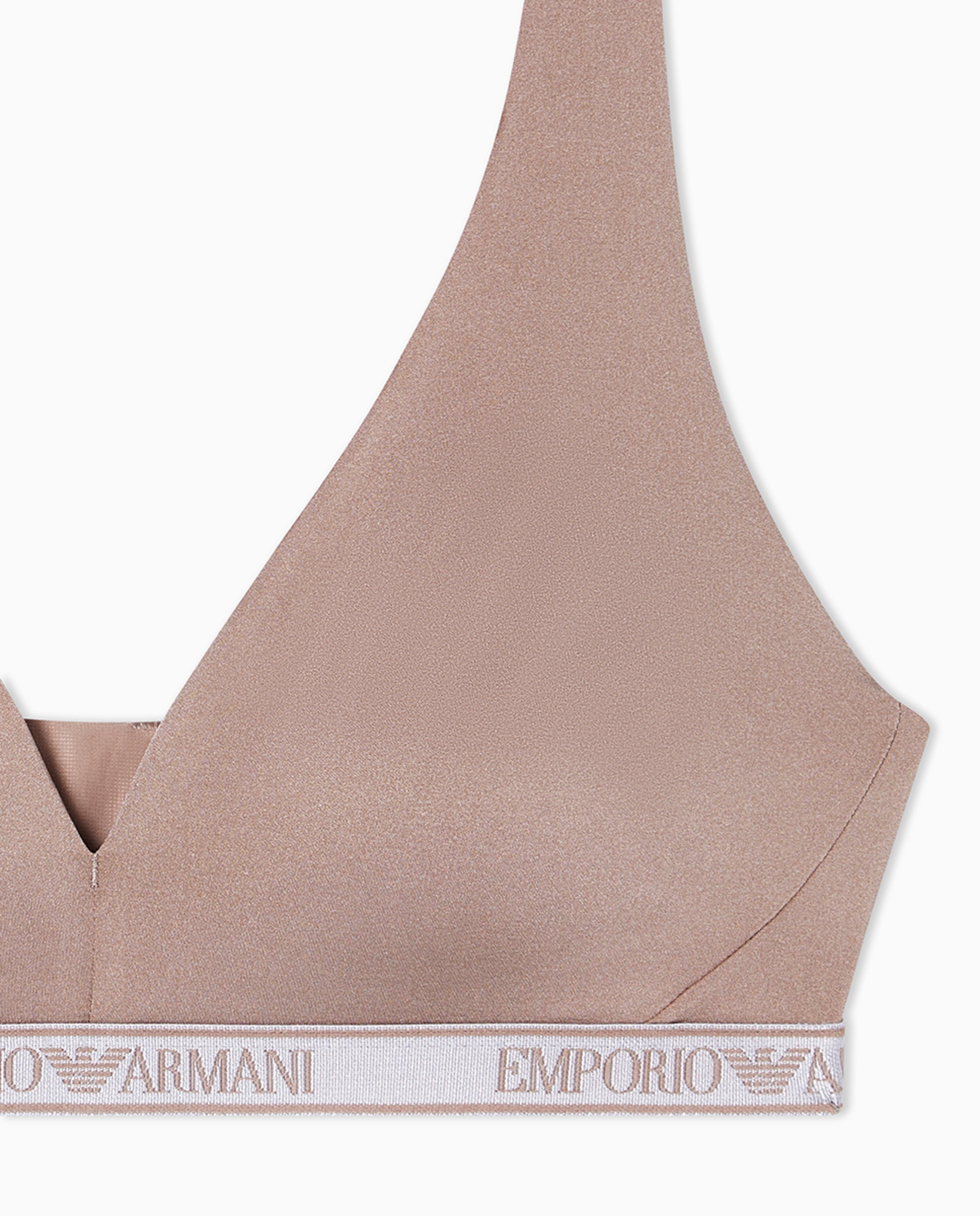 Bralette de Copa Moldada de Microfibra "Iconic Microfiber" Nude-4