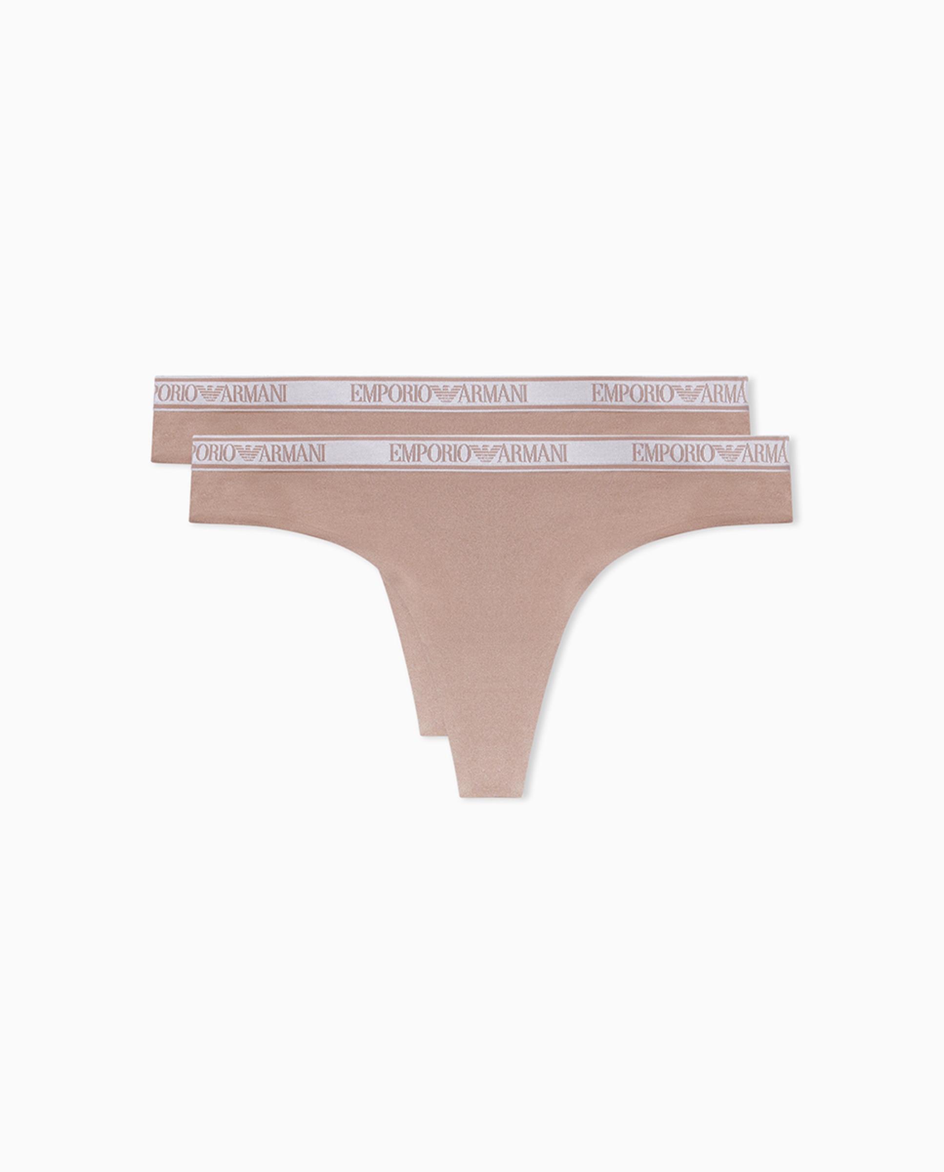 Pack de Duas Tangas de Microfibra "Iconic Microfiber" Nude-3