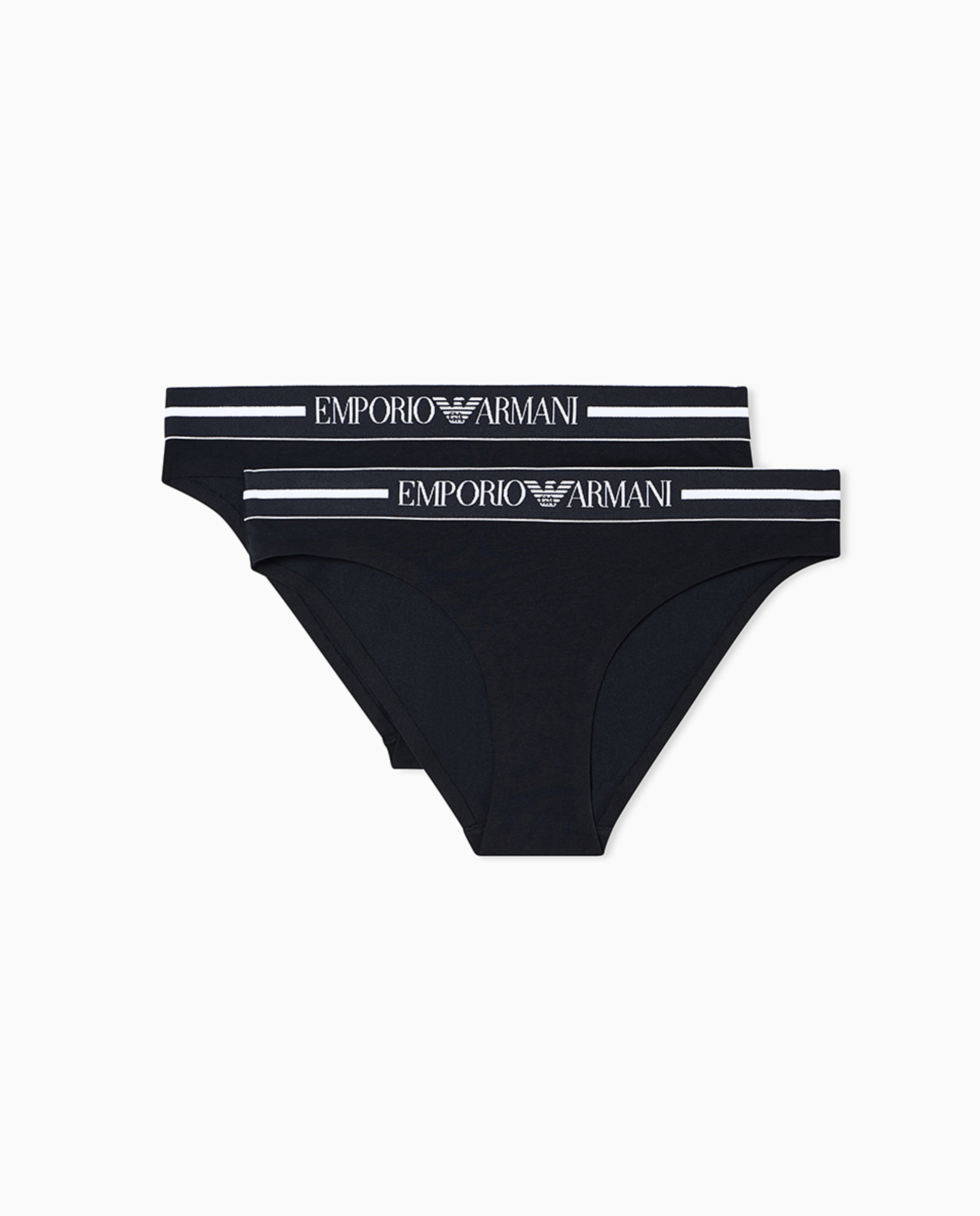 Pack de Duas Cuecas de Algodão "Everyday Cotton" Preto-3