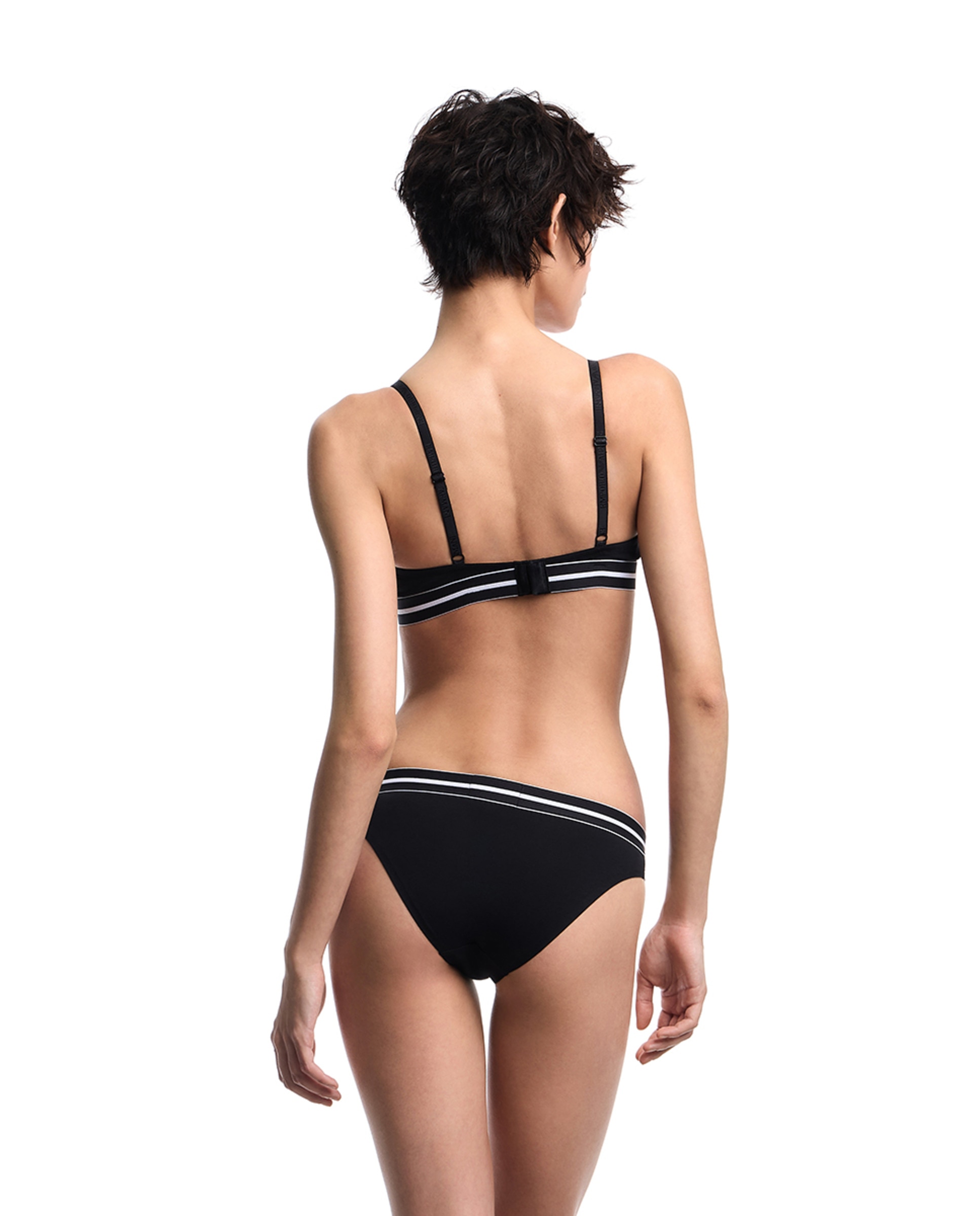 Pack de Duas Cuecas de Algodão "Everyday Cotton" Preto-2