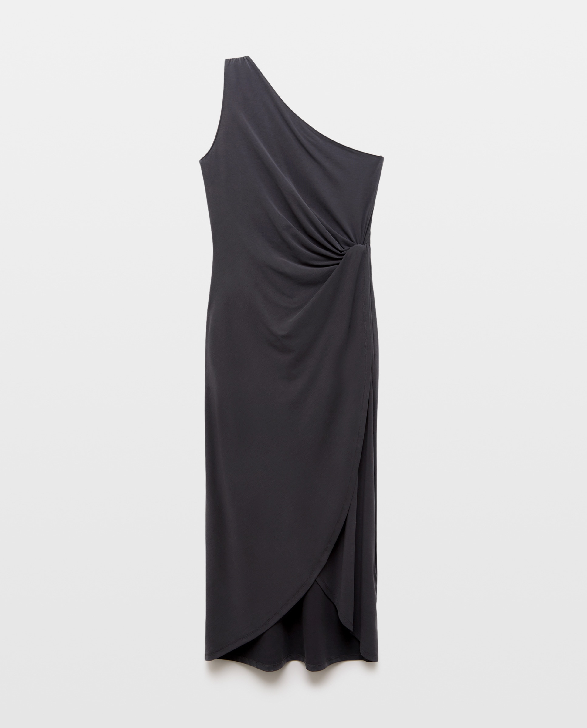 Imagem 0 de Vestido Assimétrico com Nó Lateral