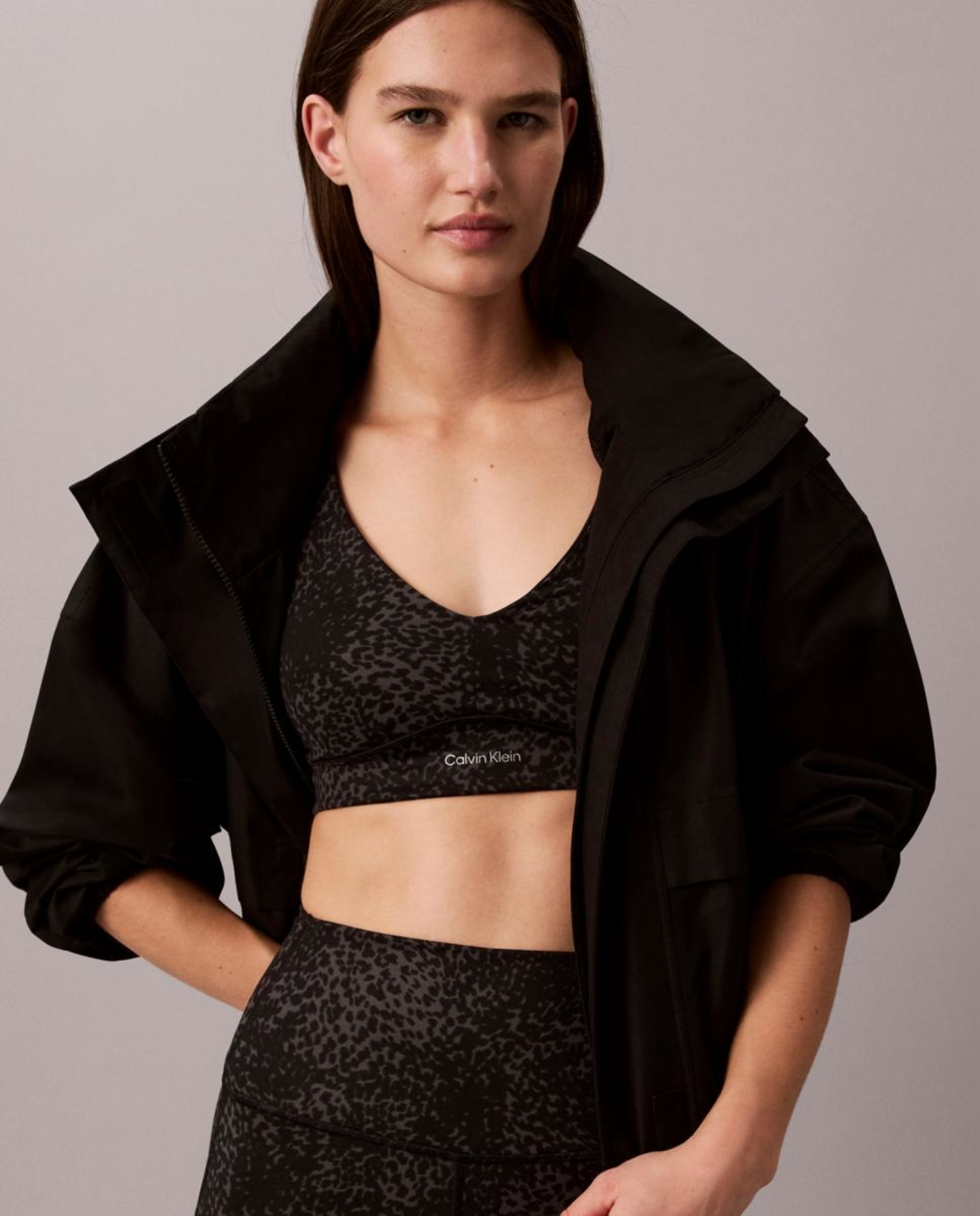 Soutien Desportivo Triangular Soft Stretch Sport Preto-3