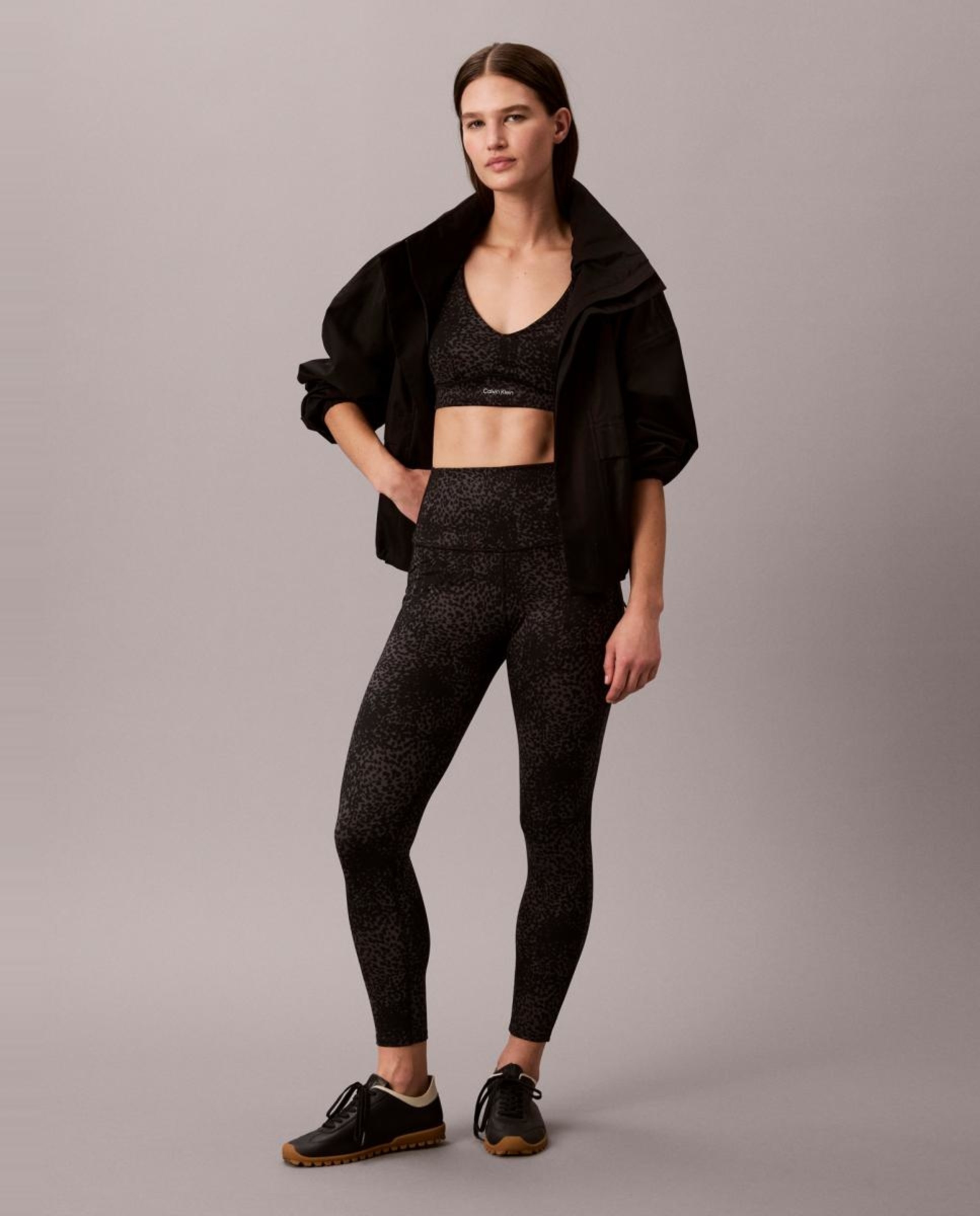 Soutien Desportivo Triangular Soft Stretch Sport Preto-2