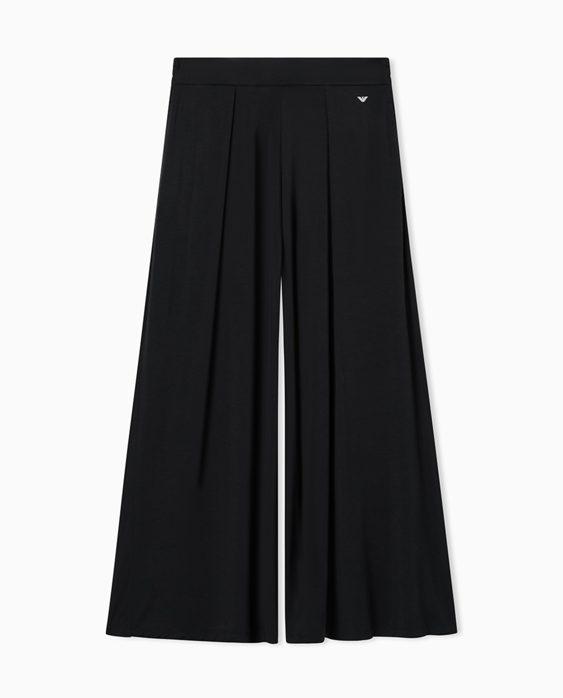 Calças Compridas de Viscose "Essential Studs" Preto-3