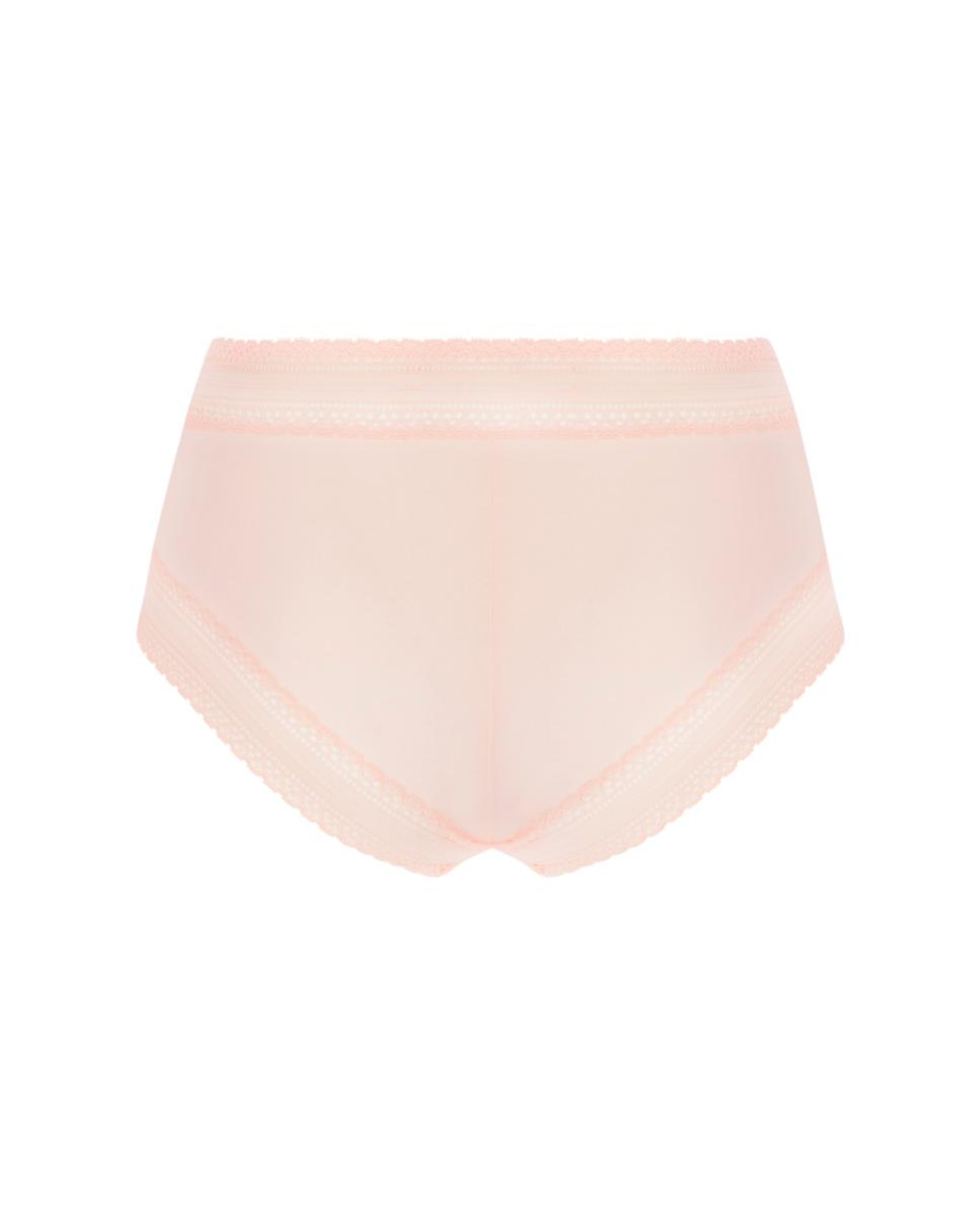 Calções de Pijama Modal com Renda Rosa-claro-2