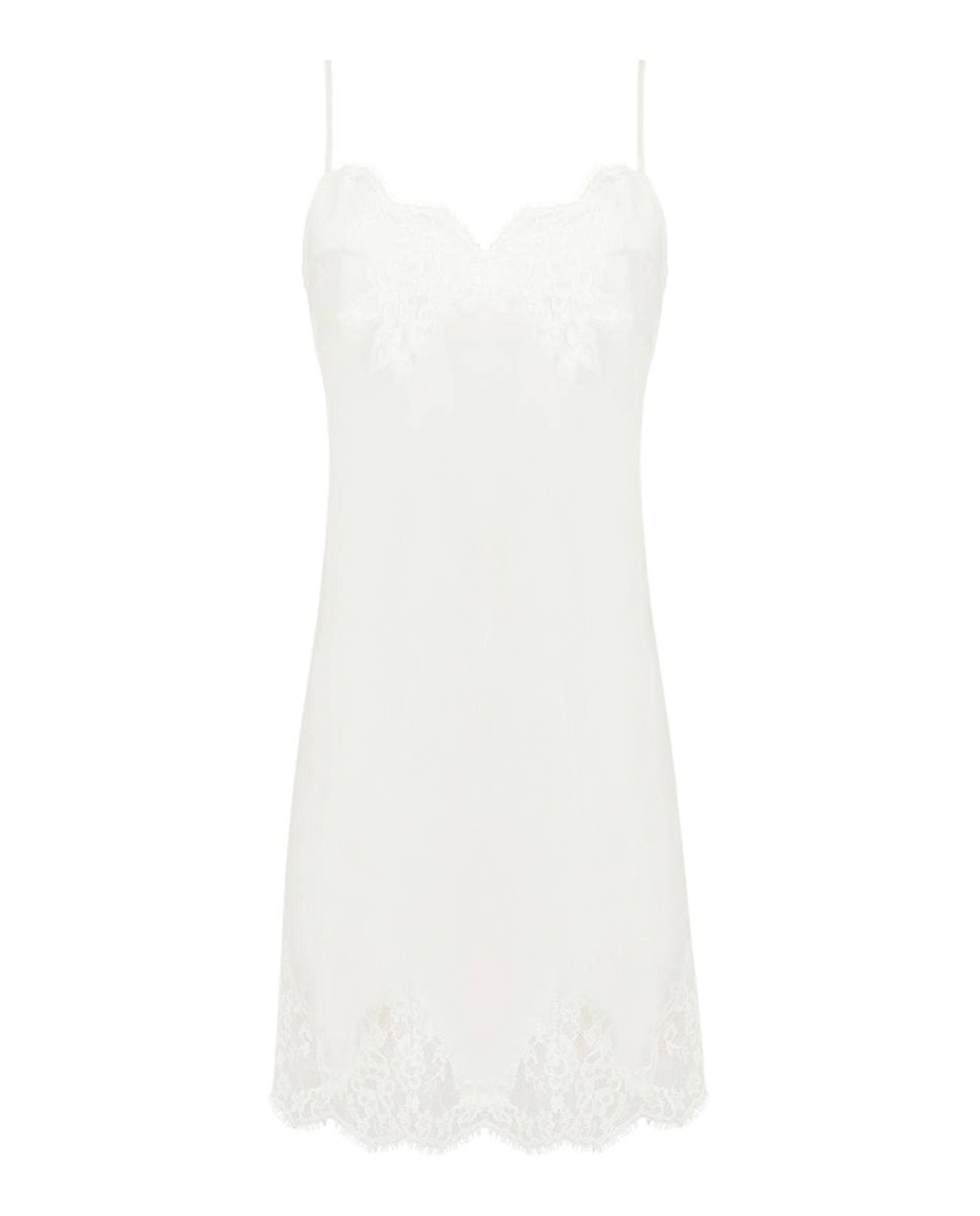 Imagem 0 de Camisa de dormir de seda com alças