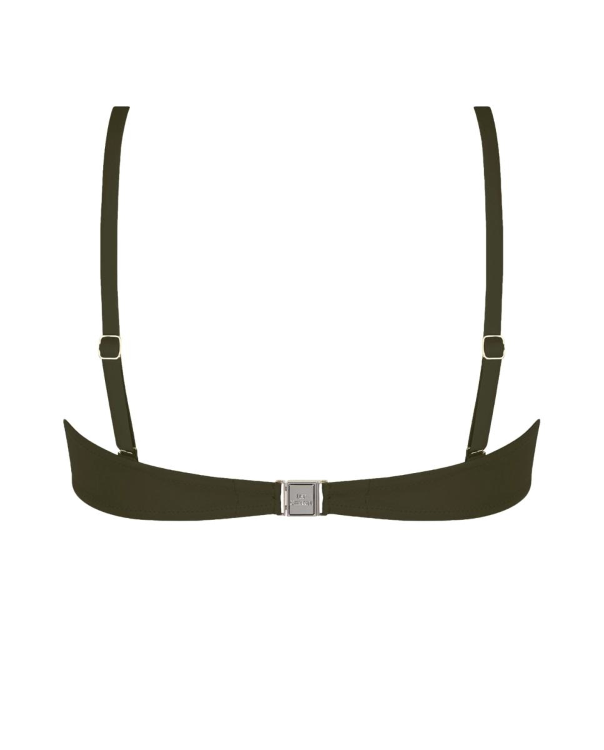 Soutien bandeau com espuma Verde-militar-2