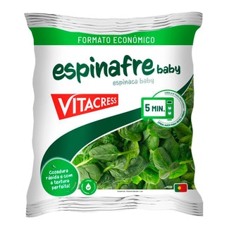 Espinafres Baby embalagem 280 g - Vitacress