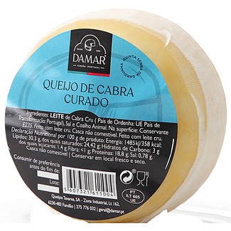 Queijo Regional de Cabra Curado Mini unidade 300 g - Quinta Serra Da Gardunha