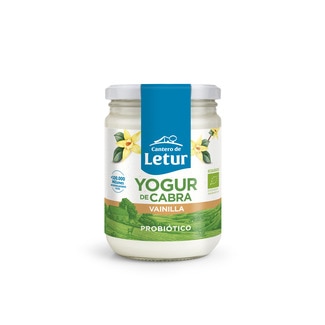 Iogurte Ecológico de Cabra Baunilha Bio embalagem 420 g - Cantero De Letur