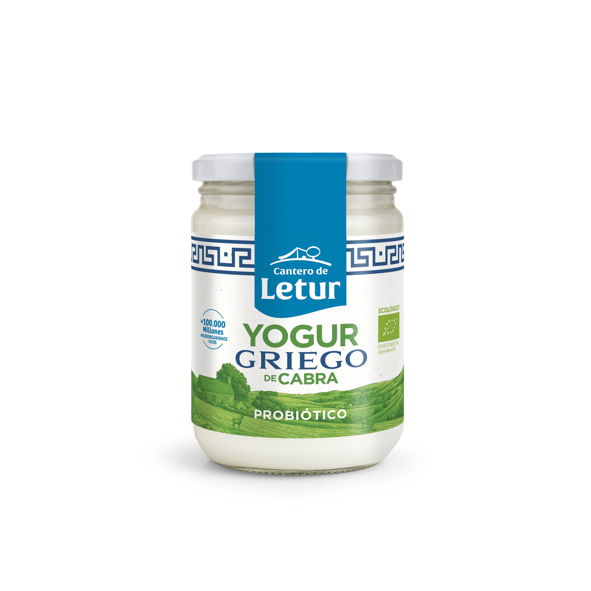Iogurte Grego de Cabra Biológico embalagem 420 g