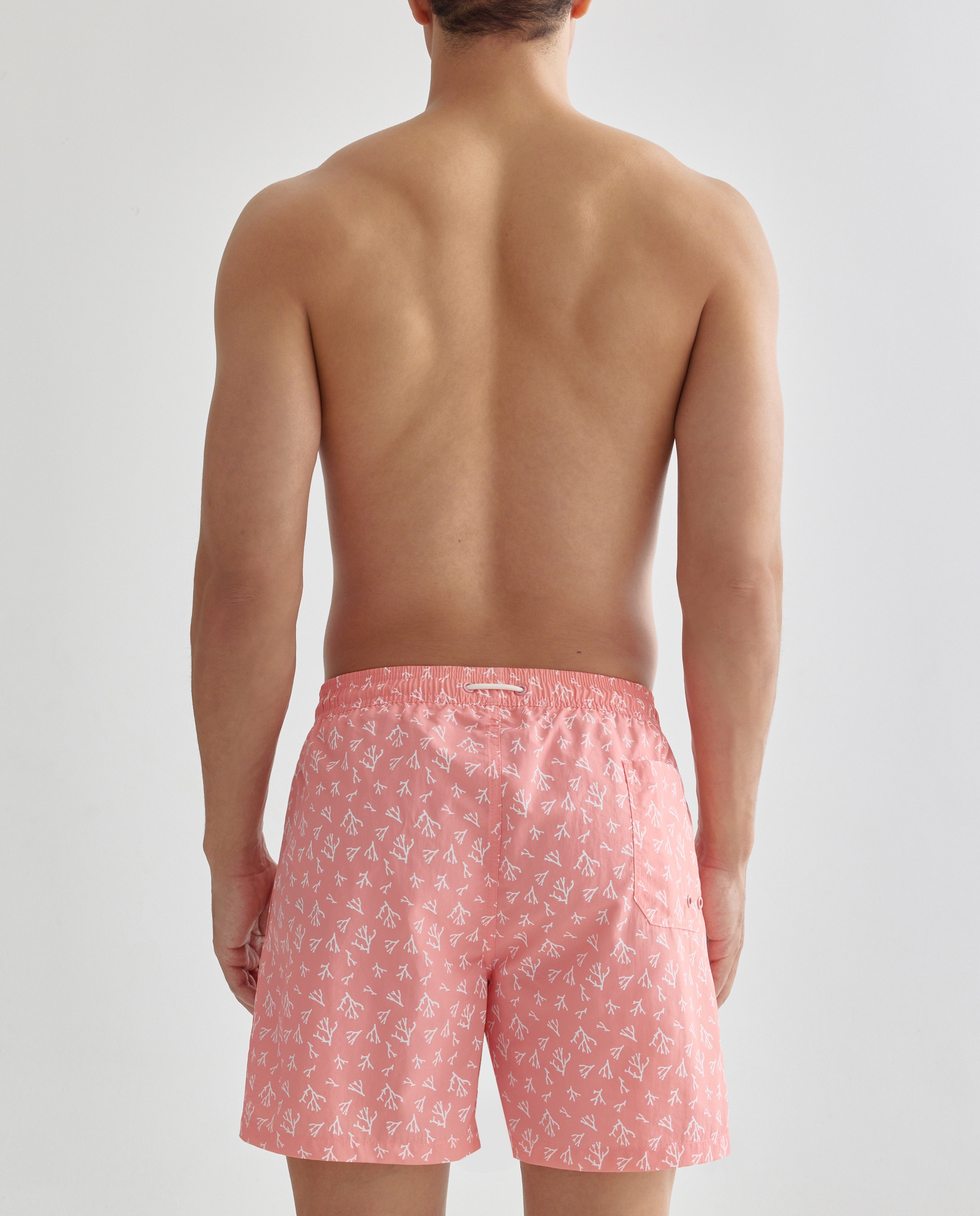 Fato de banho estampado Branco-2